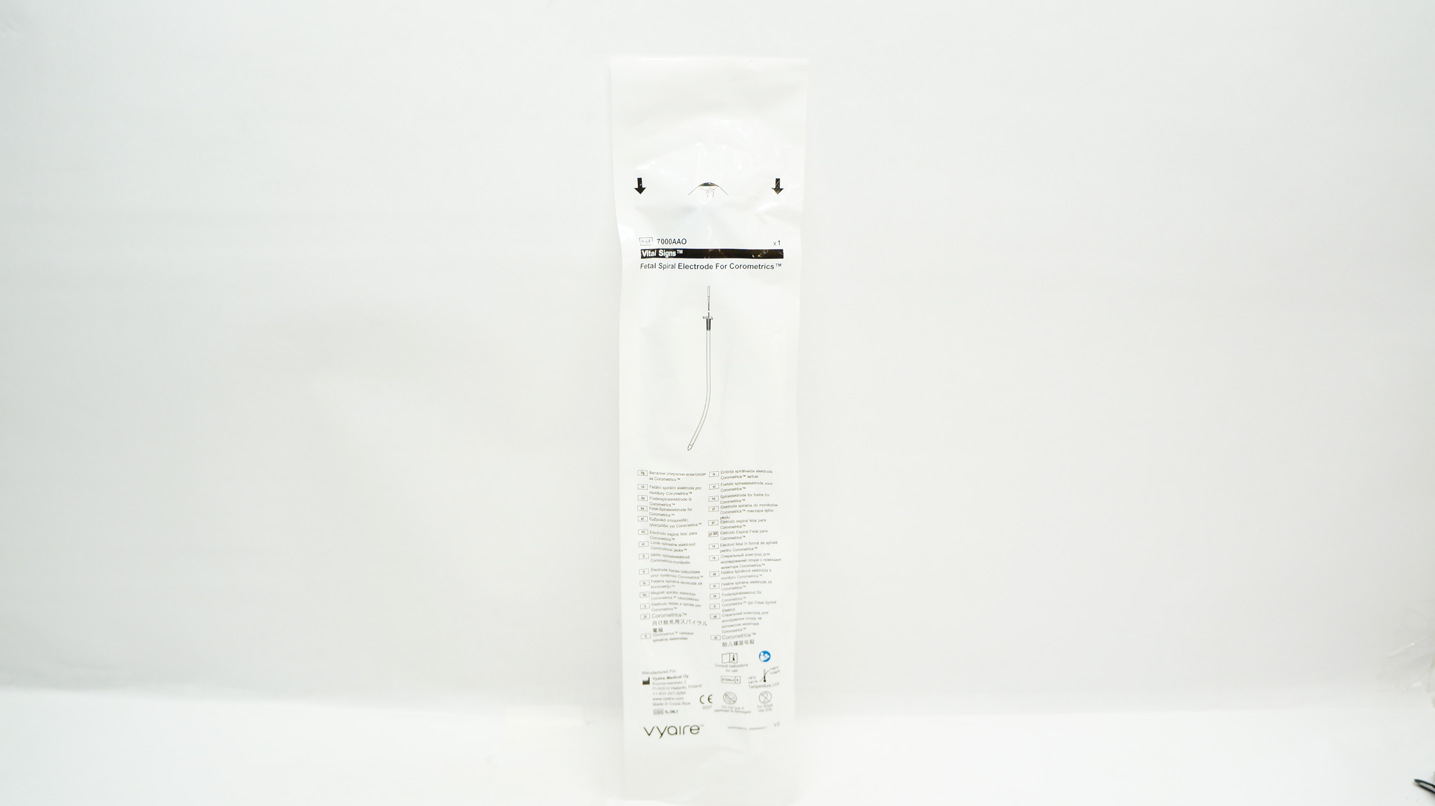 Vyaire 7000AAO Vital Signs Fetal Spiral Electrode For Corometrics (x)
