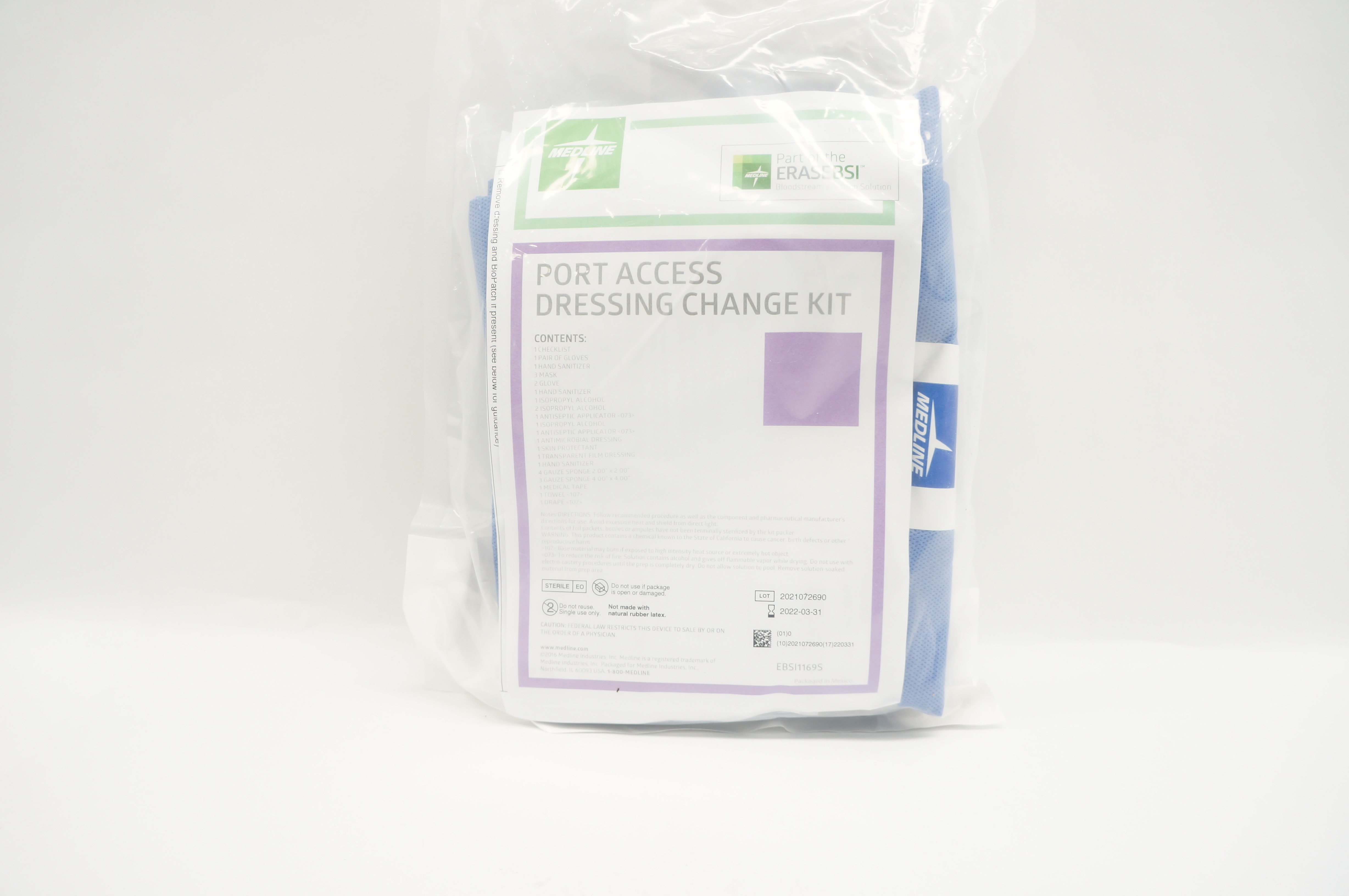 Medline EBSI1169S Port Access Dressing Change Kit (x)