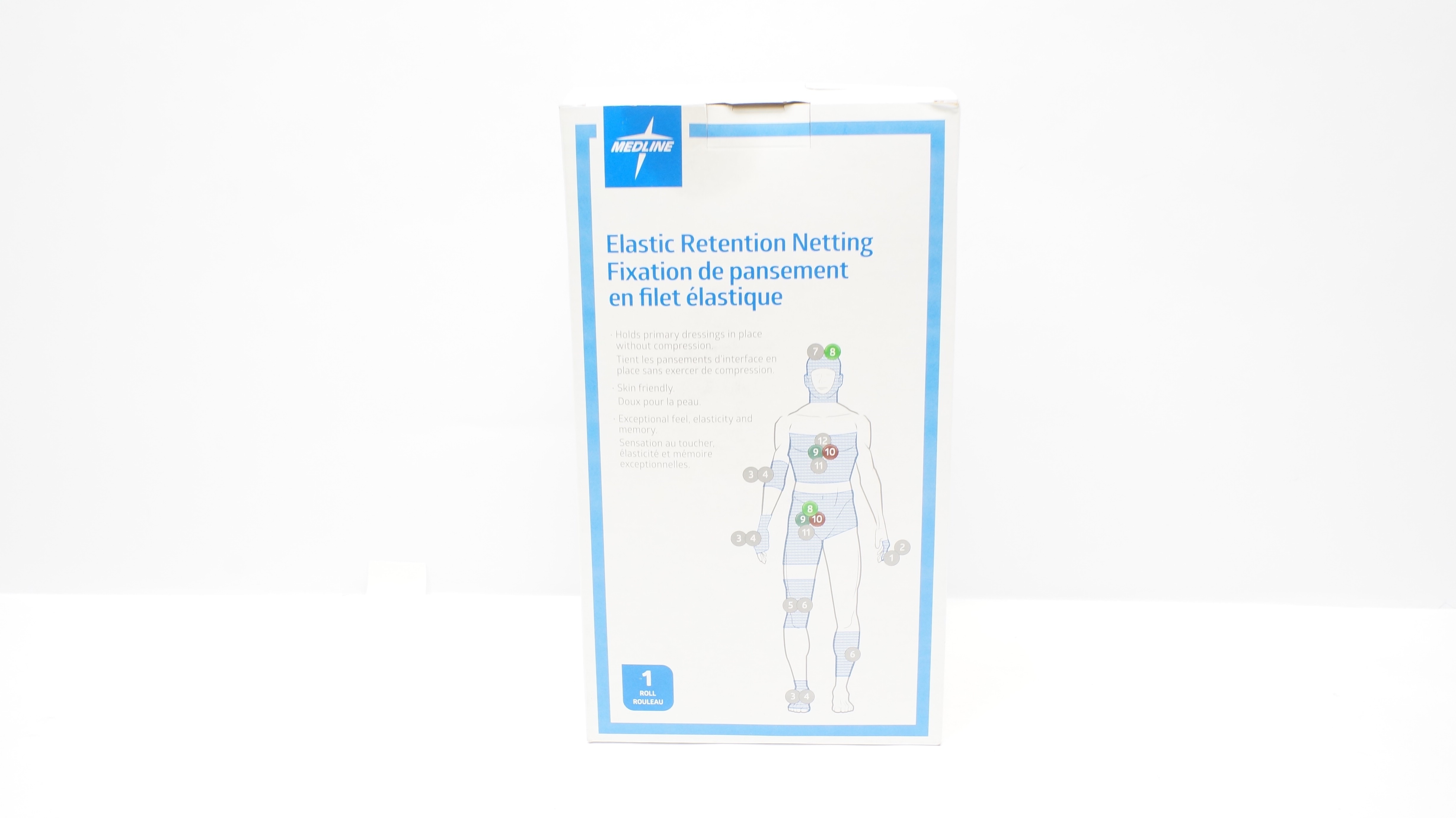 Medline NONSTNDNET09 Elastic Retention Netting 35inch x 3.2inch