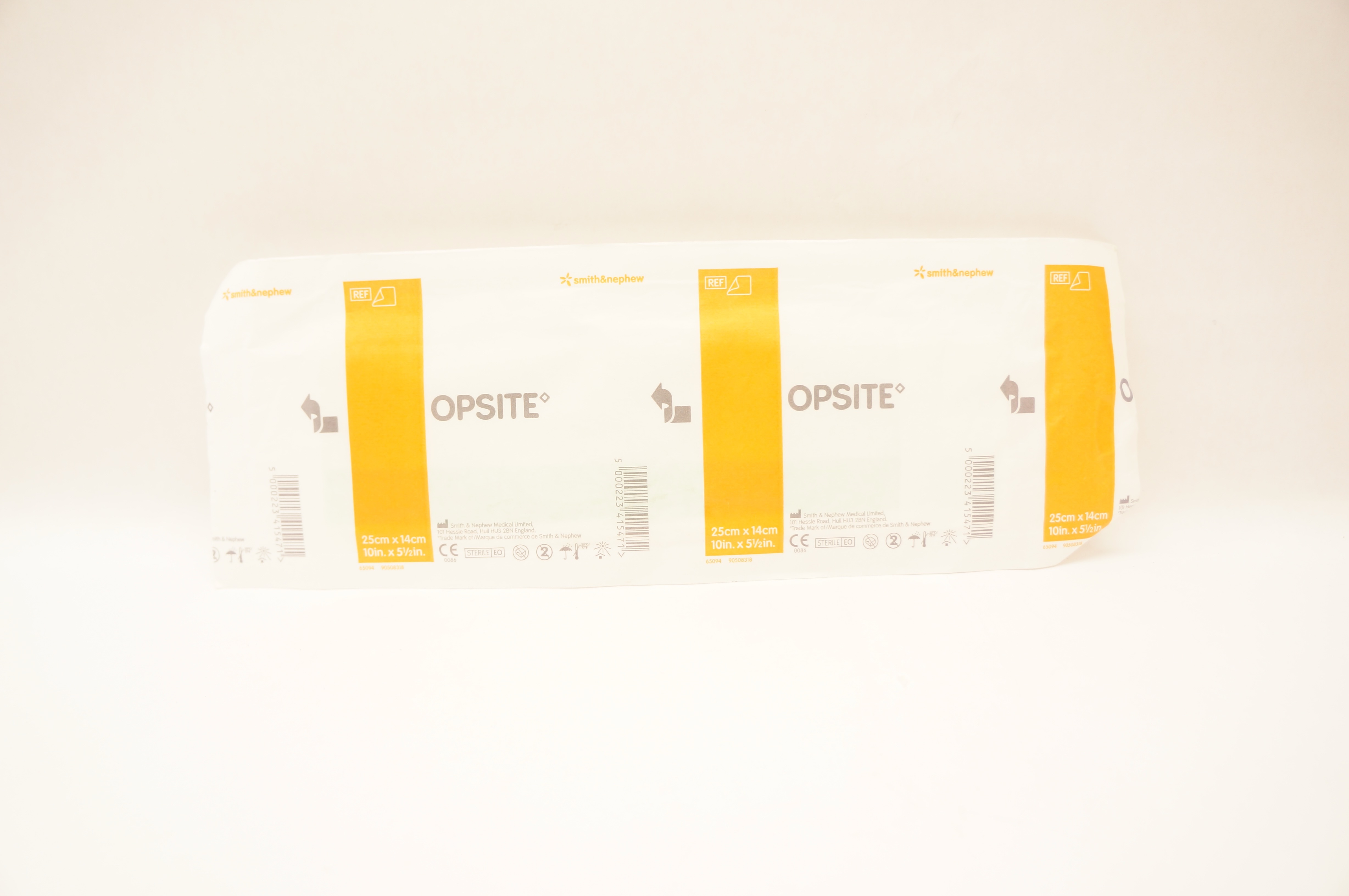 Smith&Nephew 4967 Opsite Transparent Adhesive Film Dressing 10 x 5-1/2inch (x)
