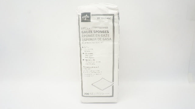 Medline PRM21416C Gauze Sponges 16-Ply, 4inch x 4inch - Pack of 200