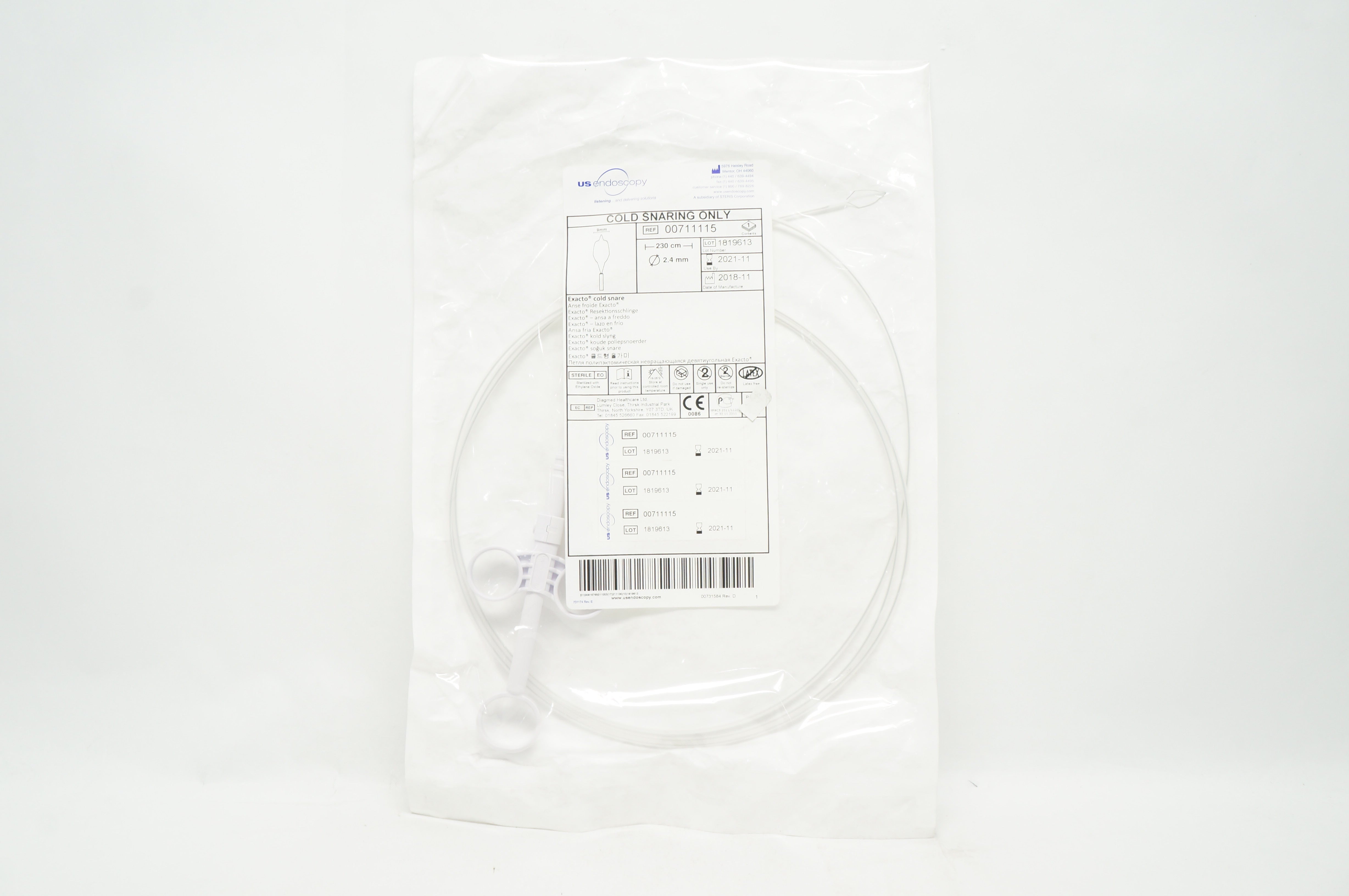 US Endoscopy 00711115 Cold Snare