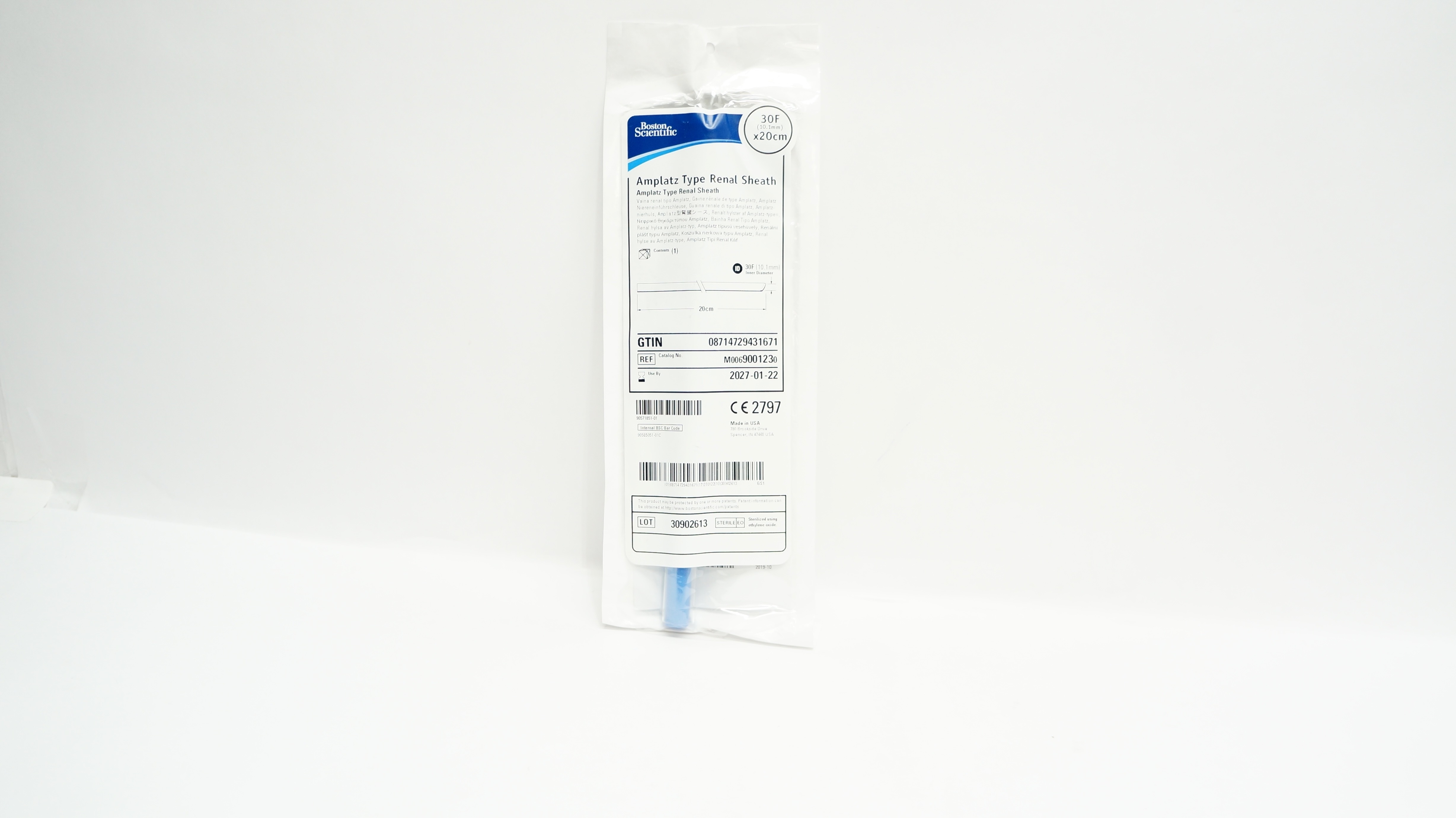 Boston Scientific M0069001230 Amplatz Type Renal Sheath 30F x 20cm