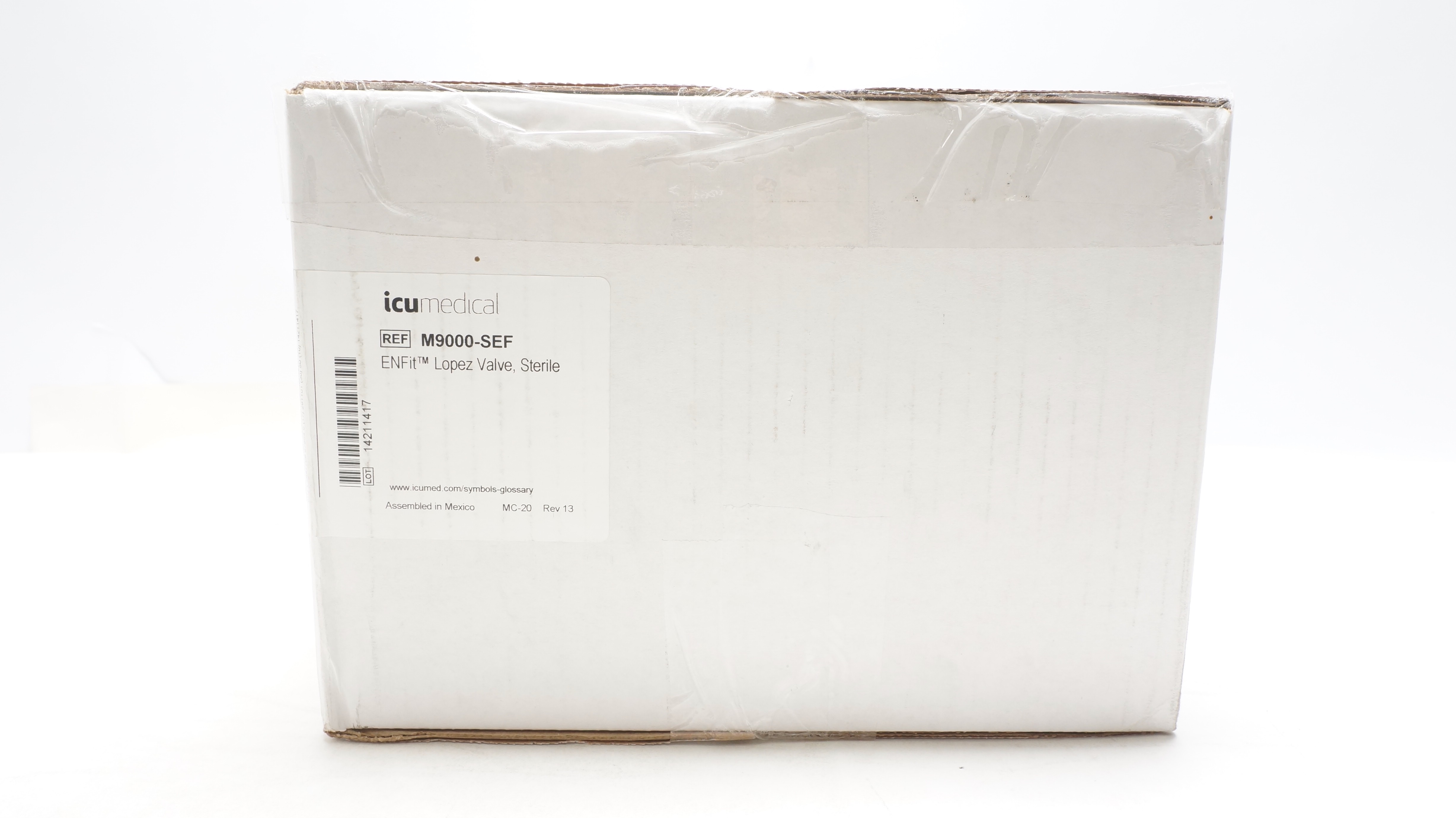 Icu Medical M9000-SEF ENFit Lopez Valve,Sterile  - Box of 50