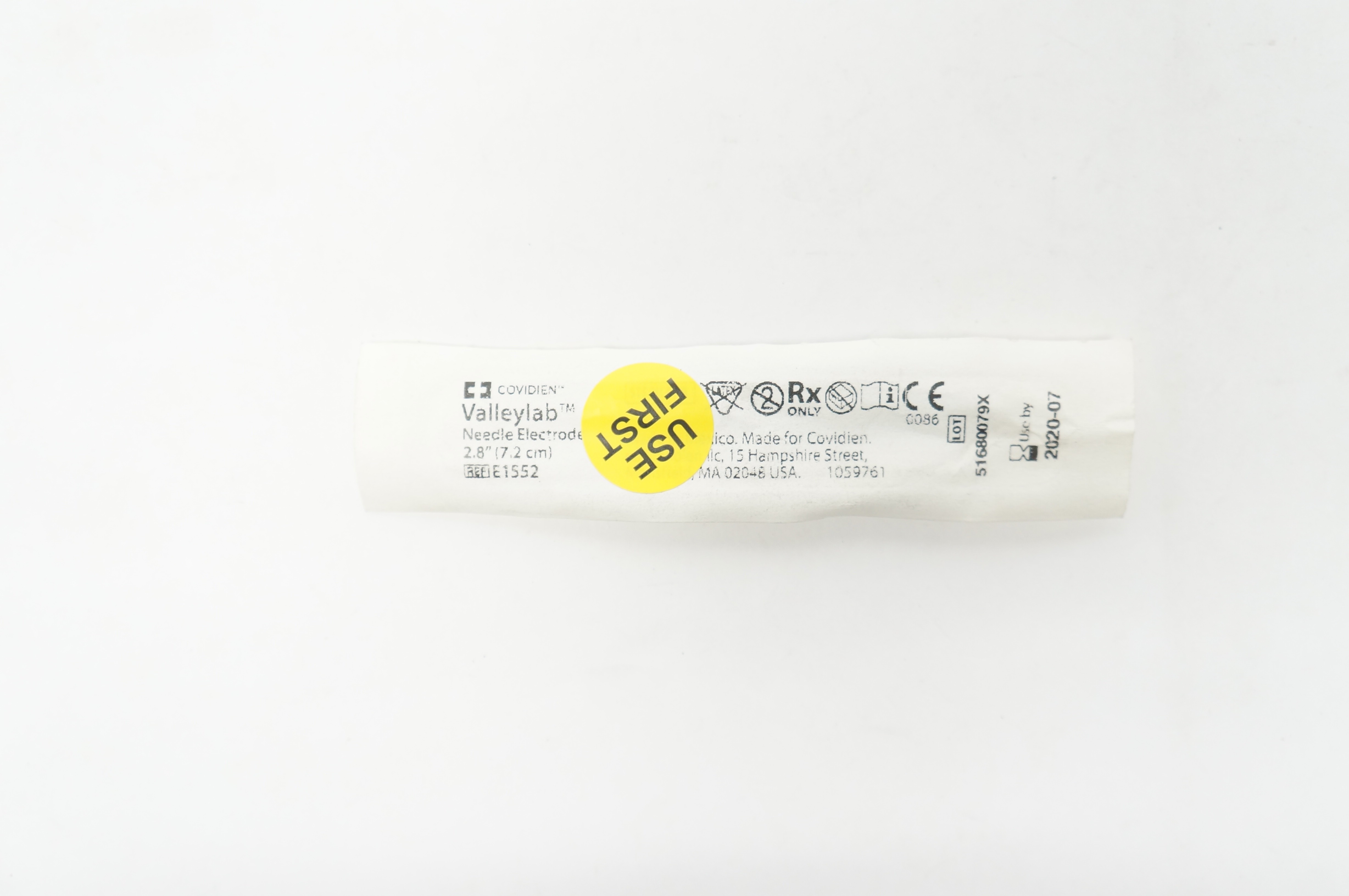 Covidien E1552 Valleylab Ndle. Electrode 2.8inch (x)