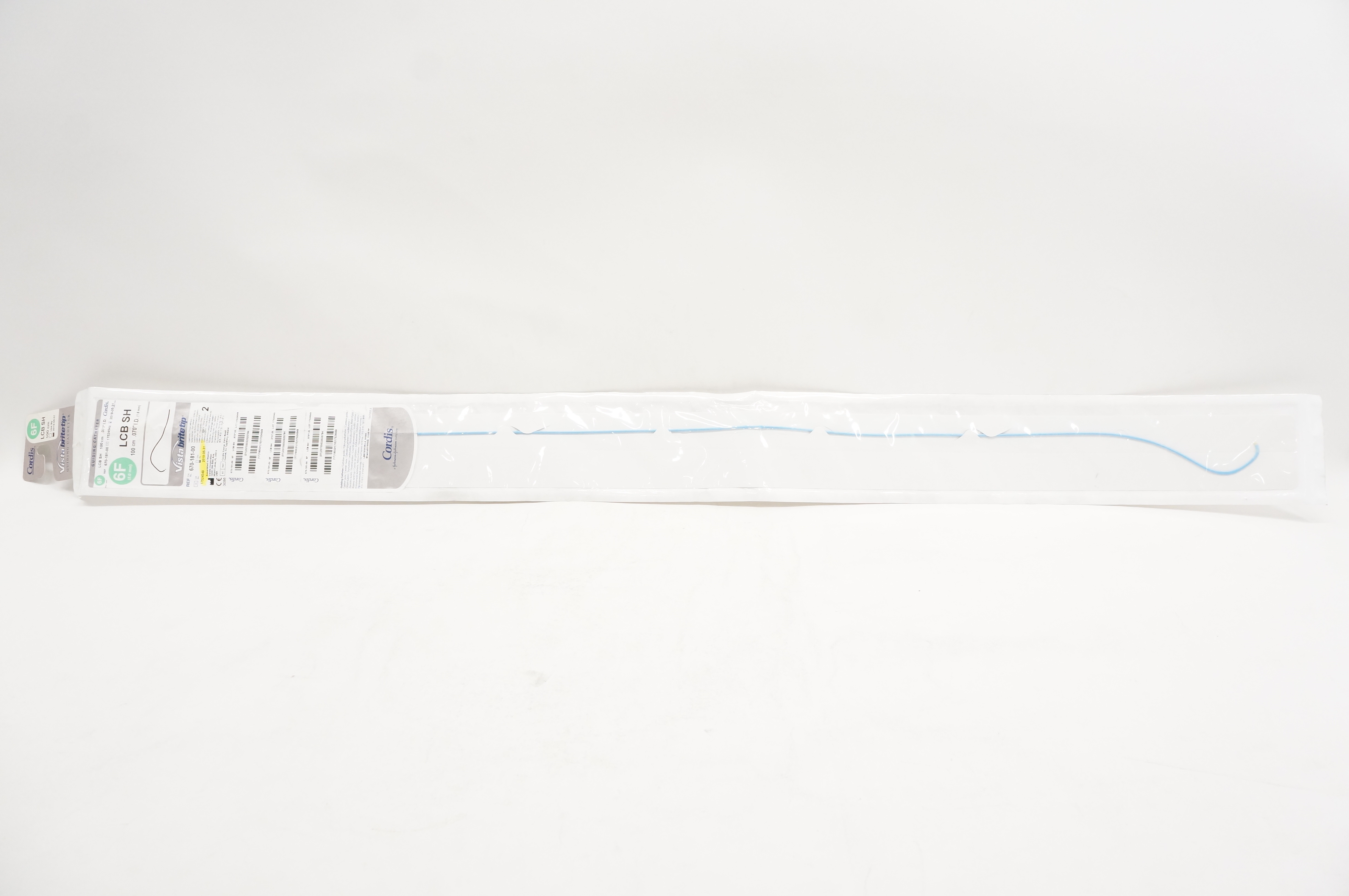 Cordis 670-181-00 Vistabritetip Guiding Cath. LCB SH 6F x 100cm x 0.070inch (x)