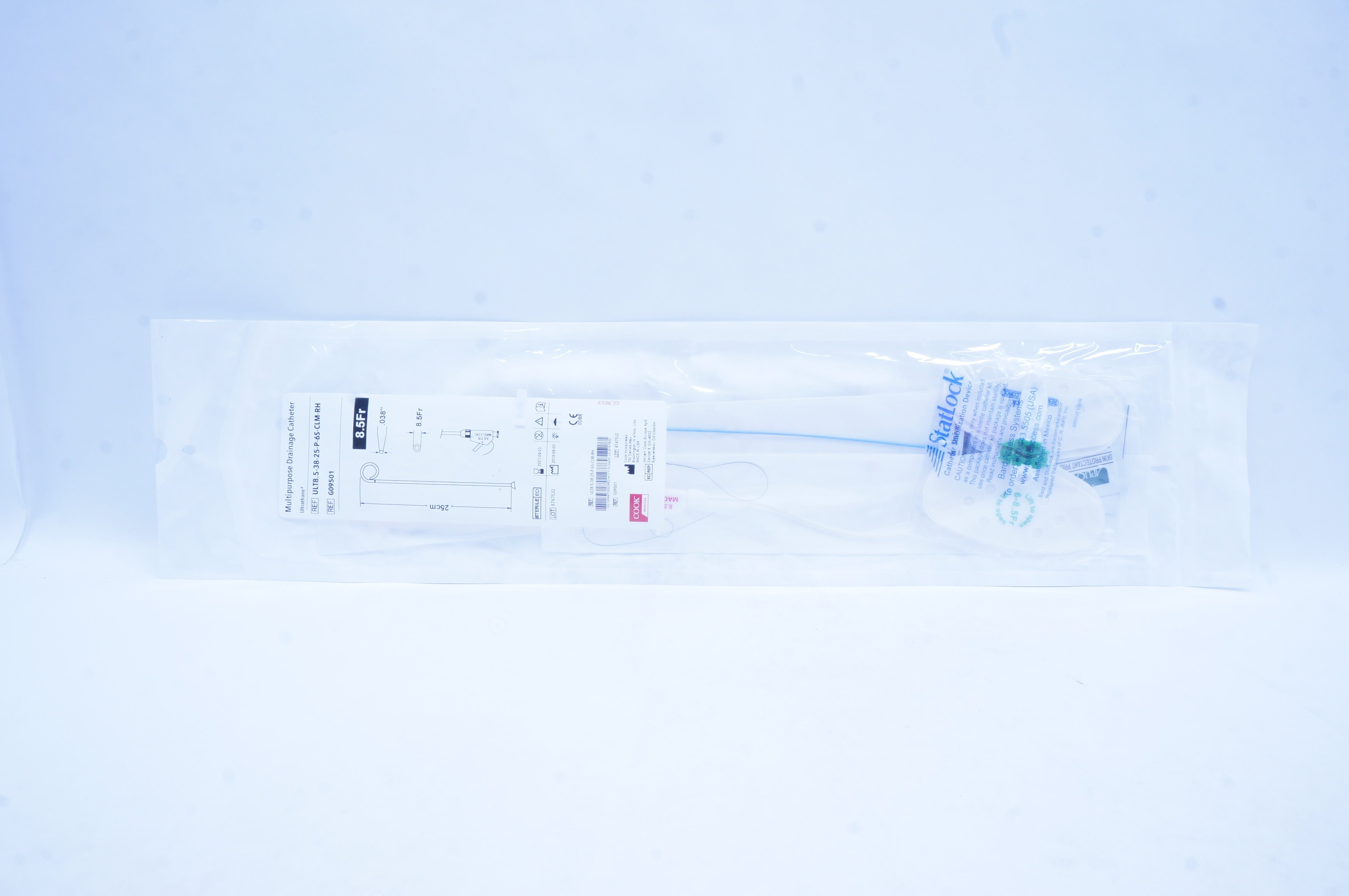 Cook Medical G09501 Multipurpose Drainage Cath. 8.5Fr x 25cm