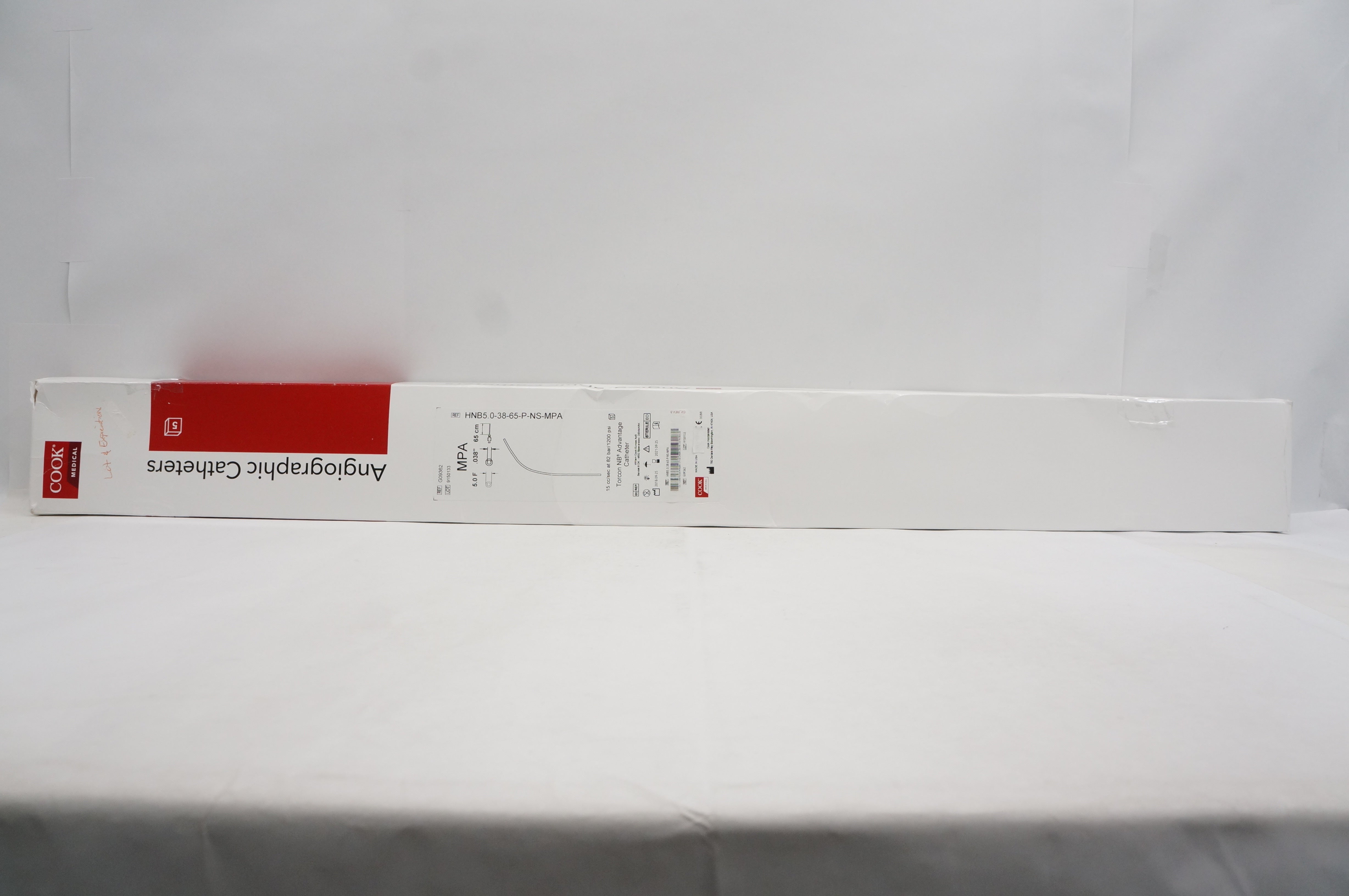 Cook Medical G09362 Torcon NB Advantage Cath. 5.0 Fr x 0.038inch x 65cm (x)