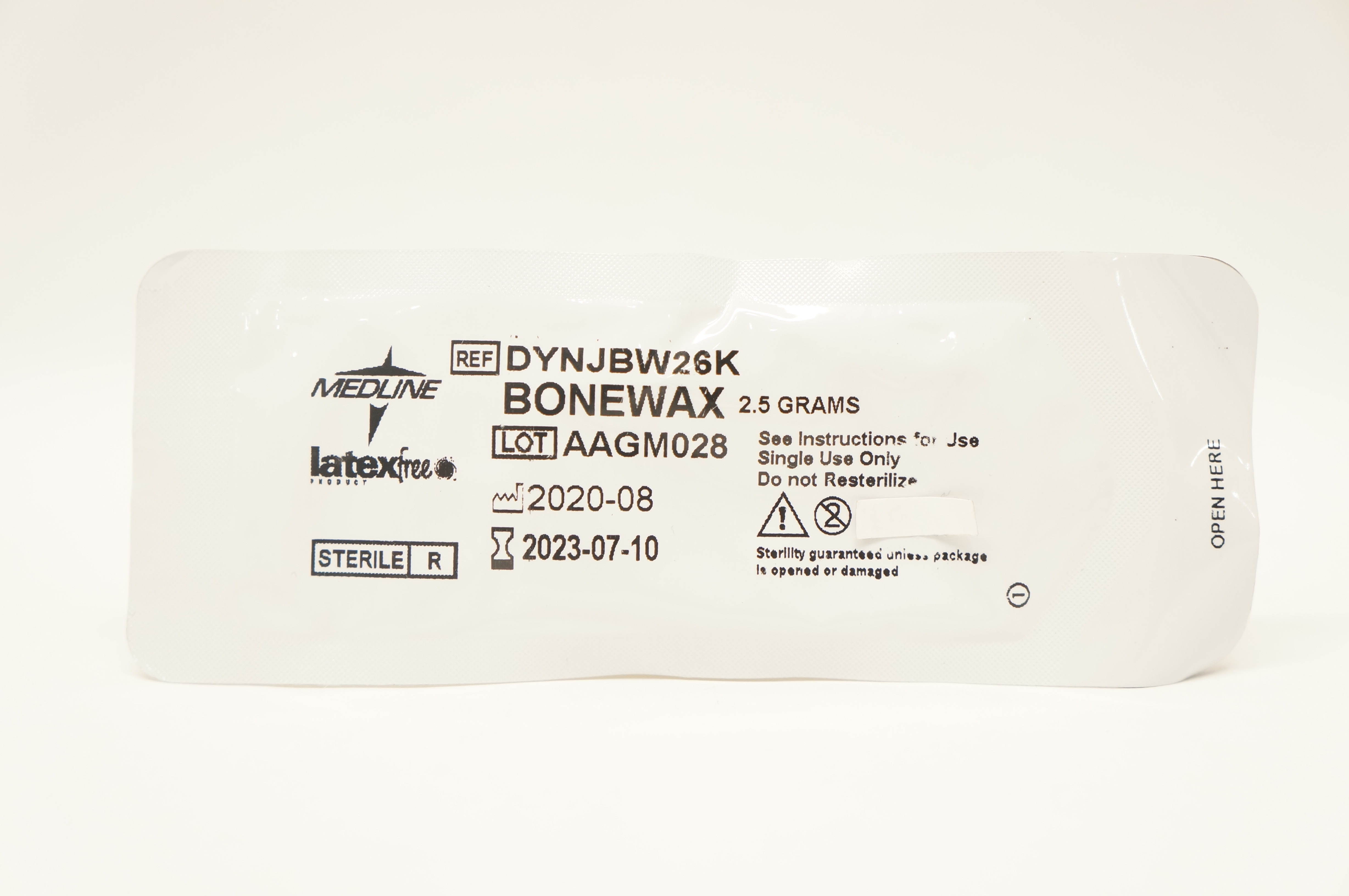 Medline DYNJBW26K BONEWAX 2.5grams