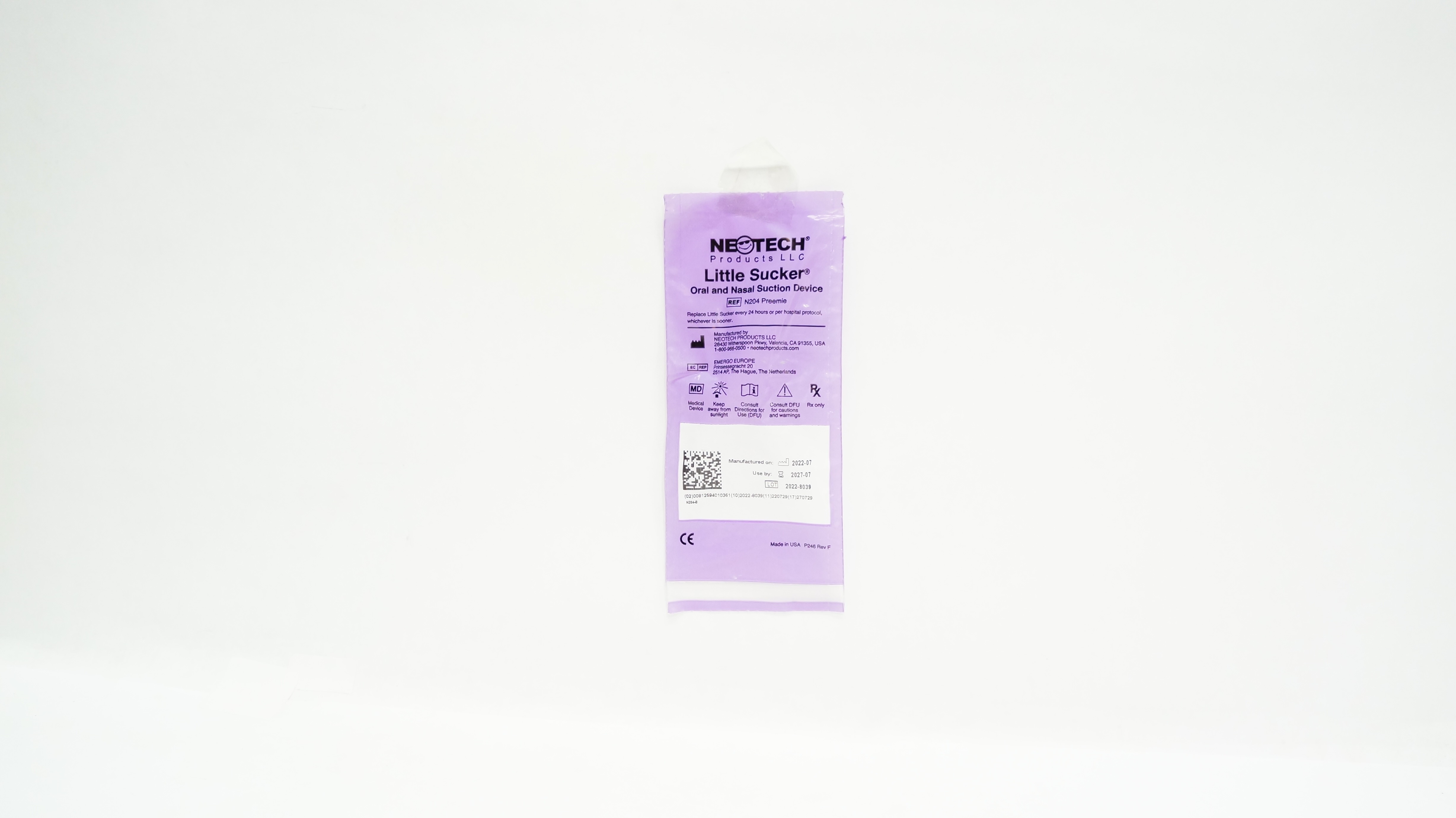 NeoTech N204 Little Sucker Oral and Nasal Suction Device
