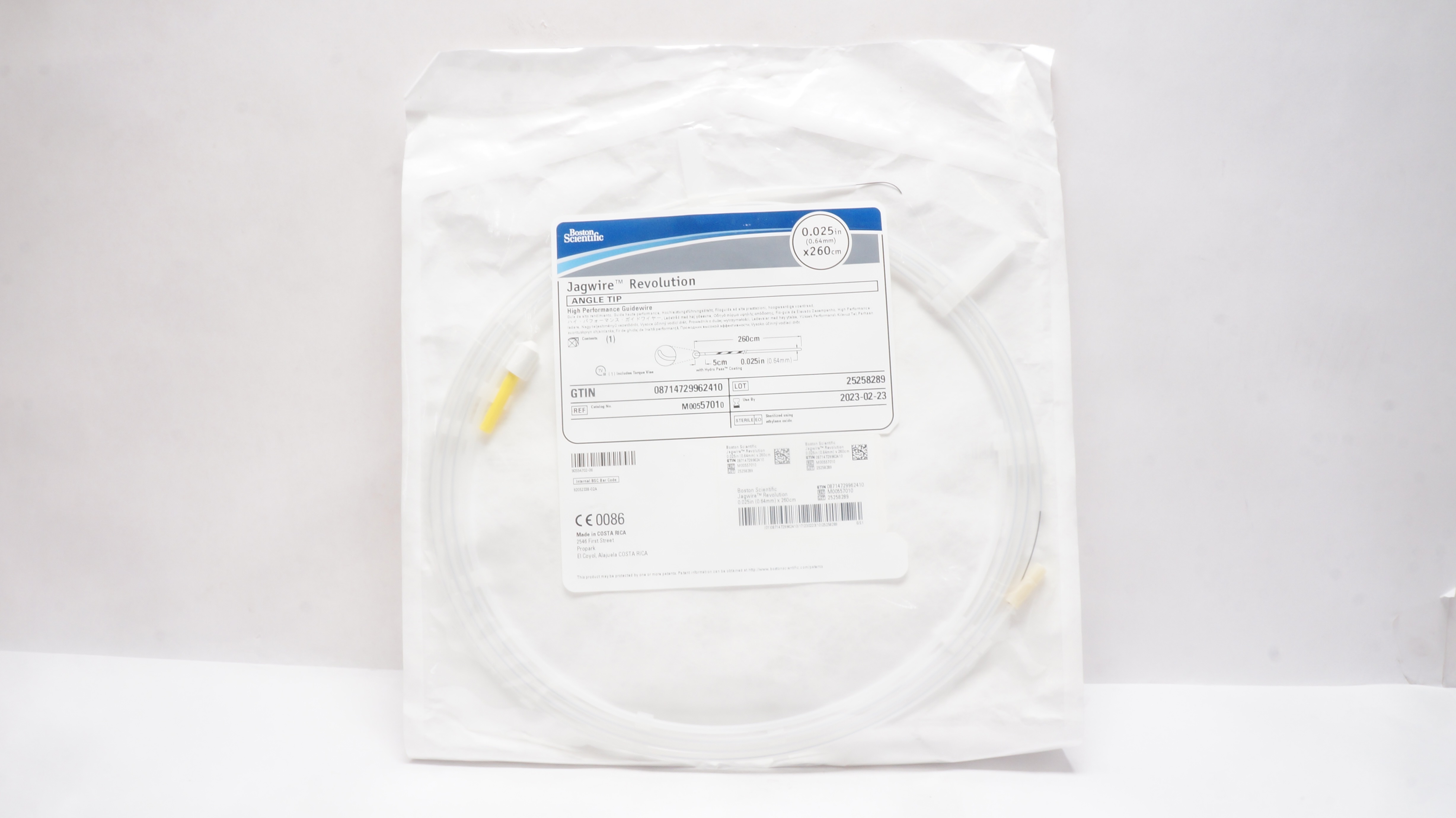 Boston Scientific 5701 Jagwire High Performance Guidewire 0.025In x 260cm (x)