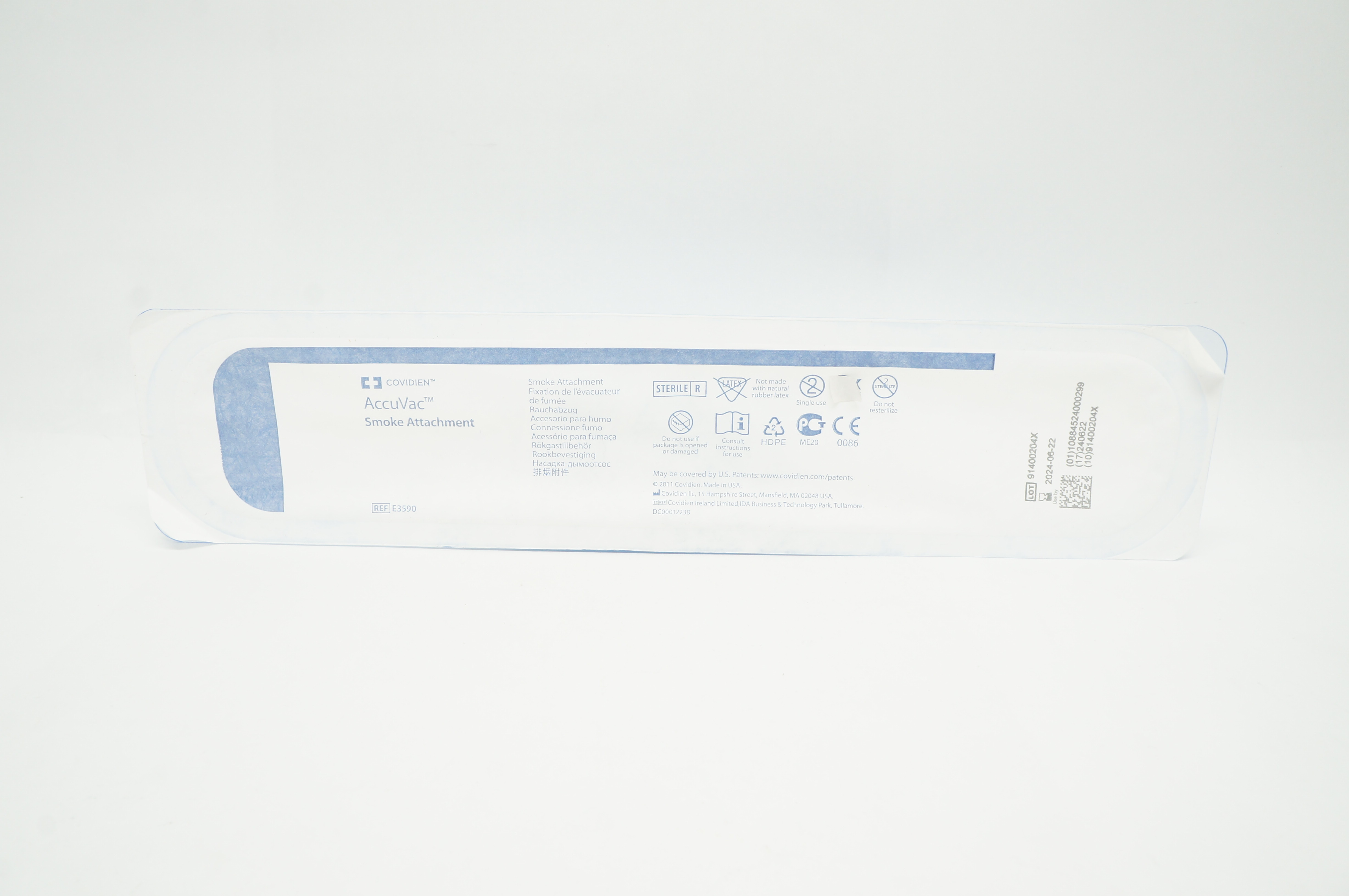Covidien E3590 AccuVac Smoke Attachment
