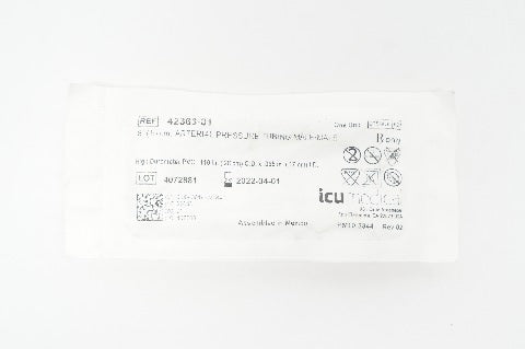 ICU Medical 42363-01 Arterial Pressure Tubing Male/Male 6 inch (x)