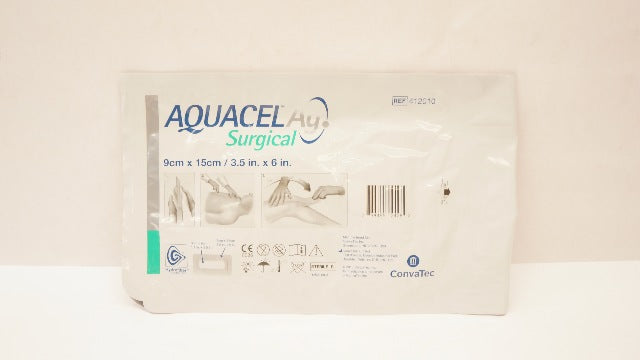 ConvaTec 412010 AquacelAg Cover Dressing 3.5in x 6in