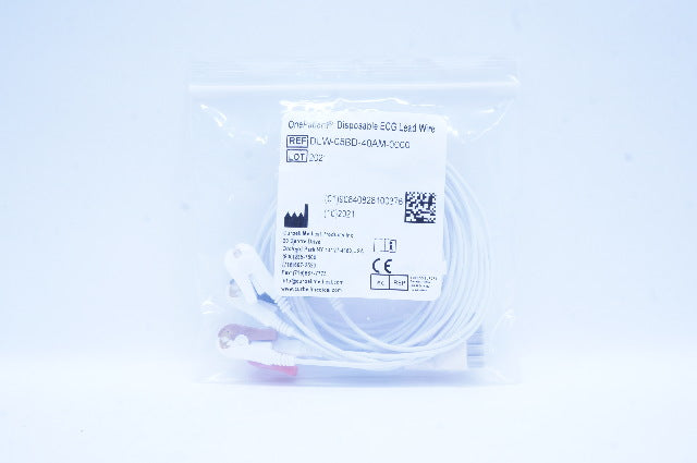 Curbell Medical DLW-05BD-40AM-0000 ECG Lead Wire