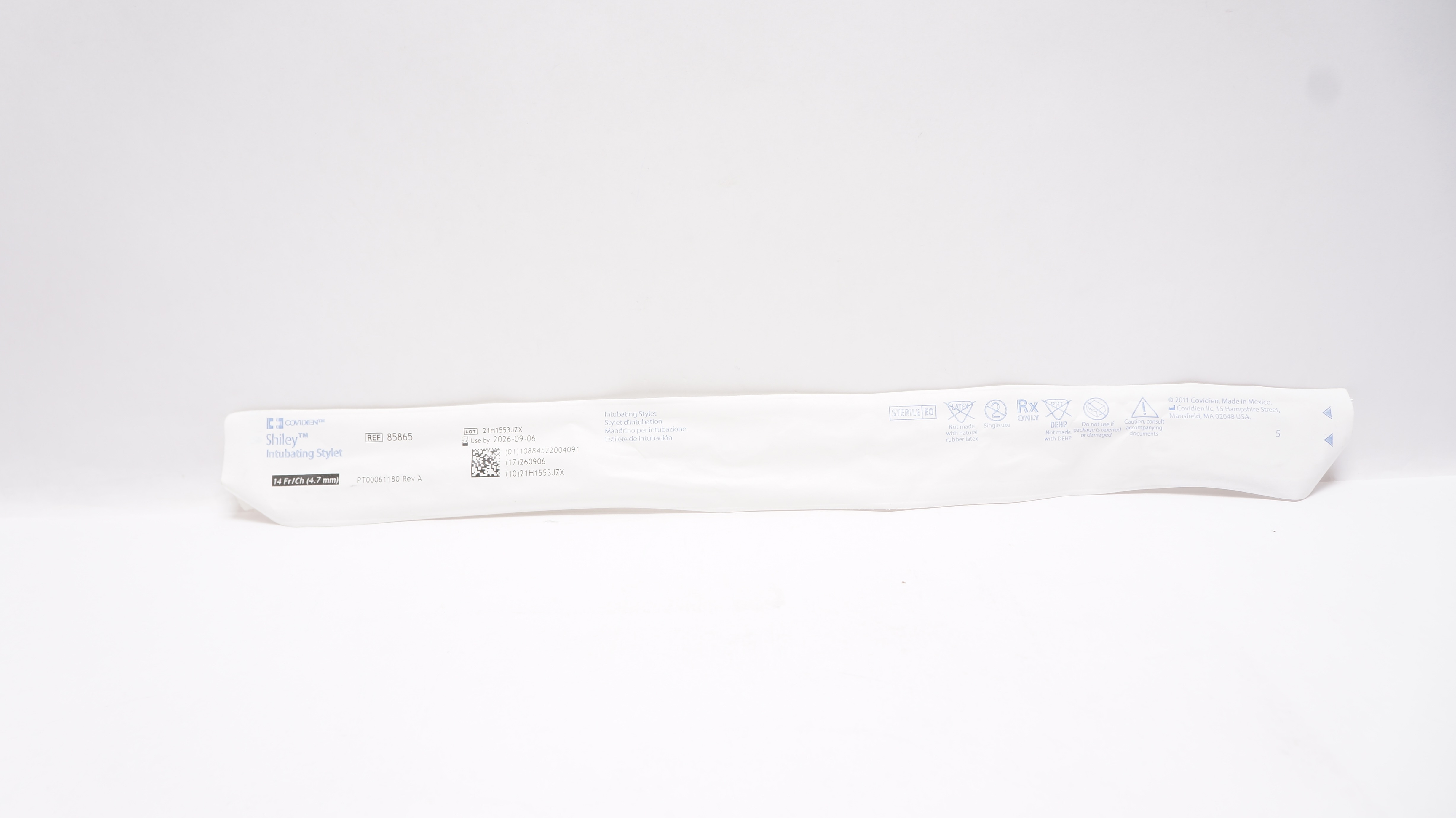 Covidien 85865 Shiley Intubating Stylet 14Fr/Ch