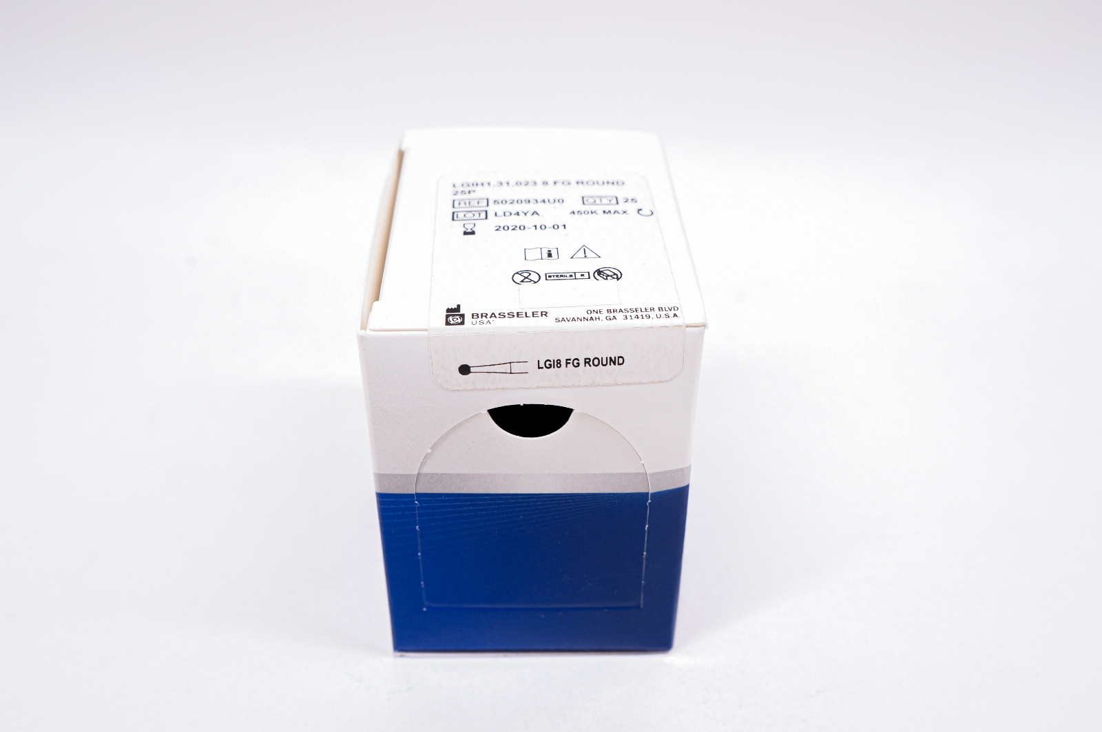 Brasseler 5020934U0 LGIH1.31.023 8 FG Round 25P - Box of 25