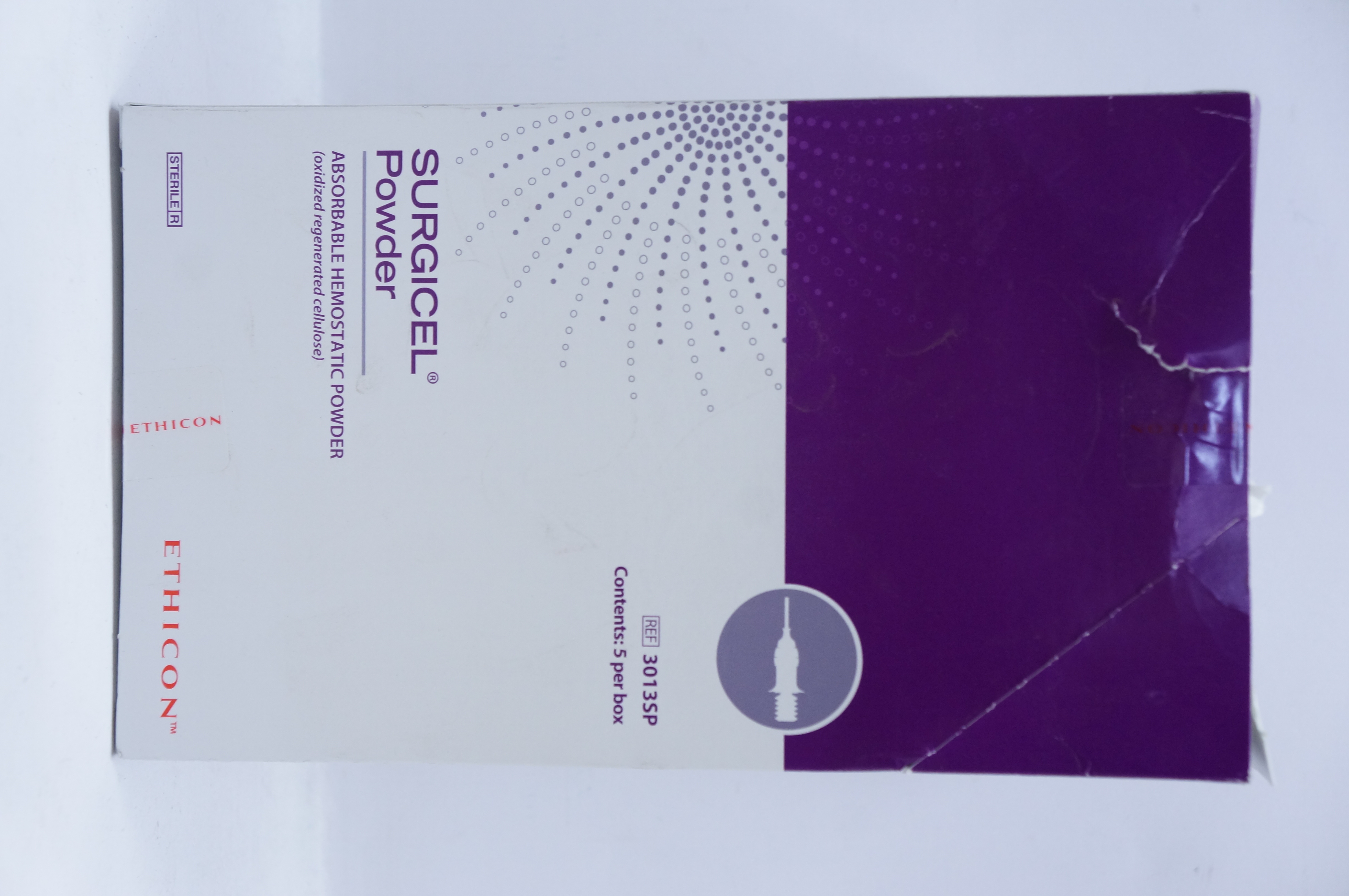 Ethicon 3013SP SURGICEL Powder Absorbable Hemostat (x) - Box of 5