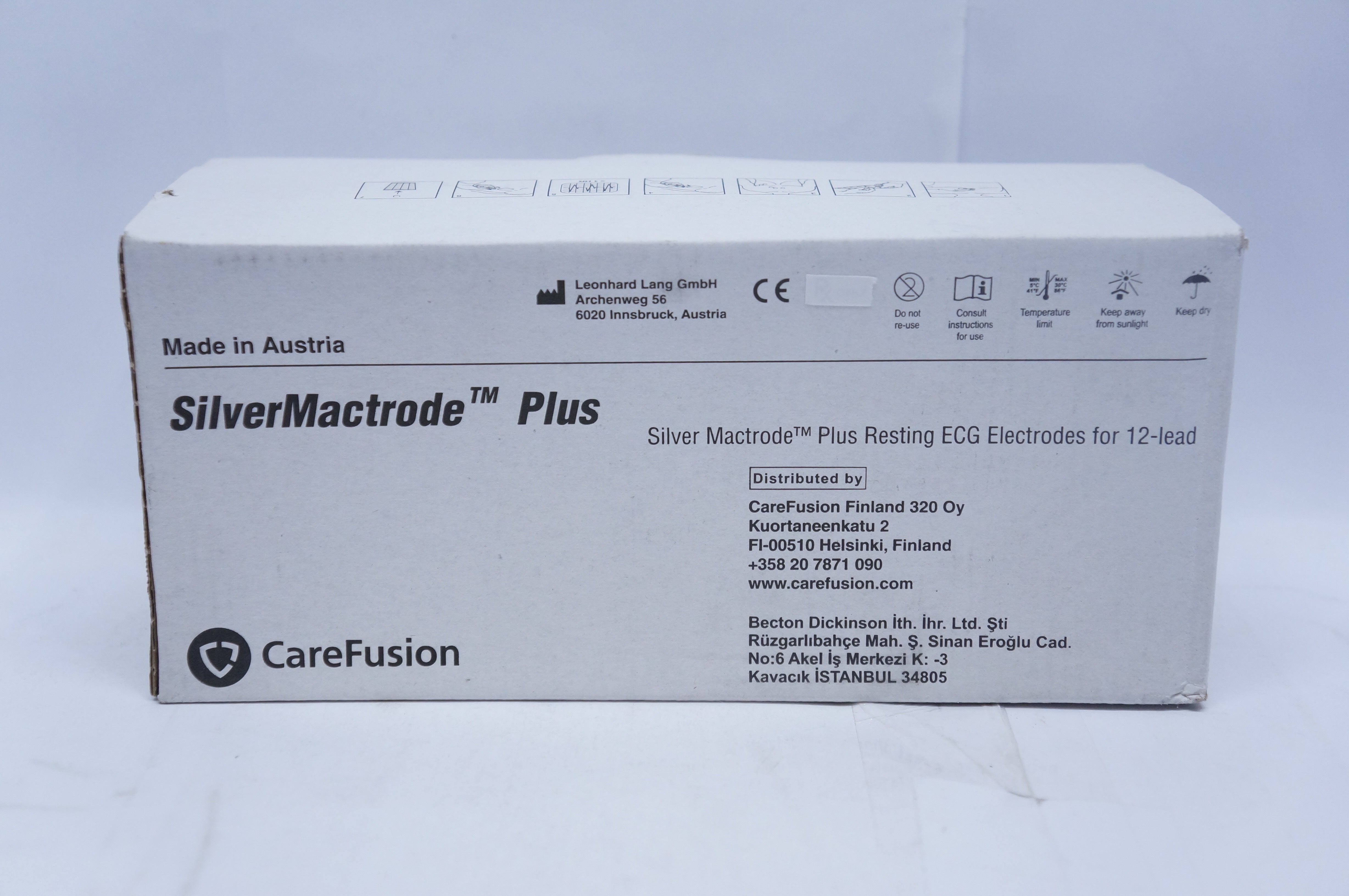 Leonhard Lang 9623-810P Resting ECG Electrodes for 12-lead (x) - Box of 1000
