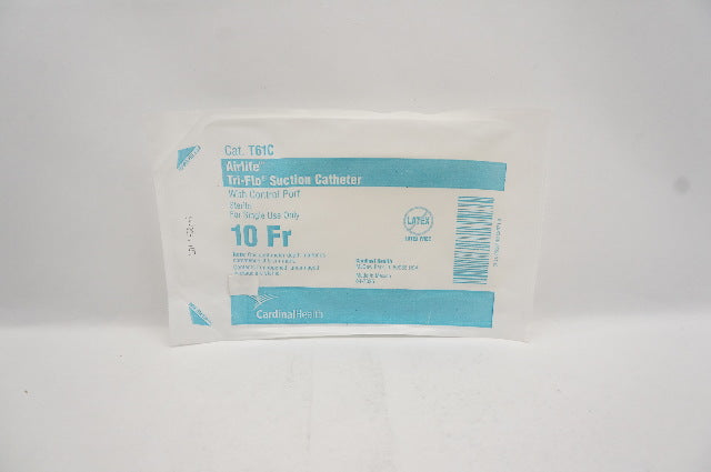 Cardinal Health T61C AirLife Tri-Flo Suction Cath. With Control Port 10 Fr