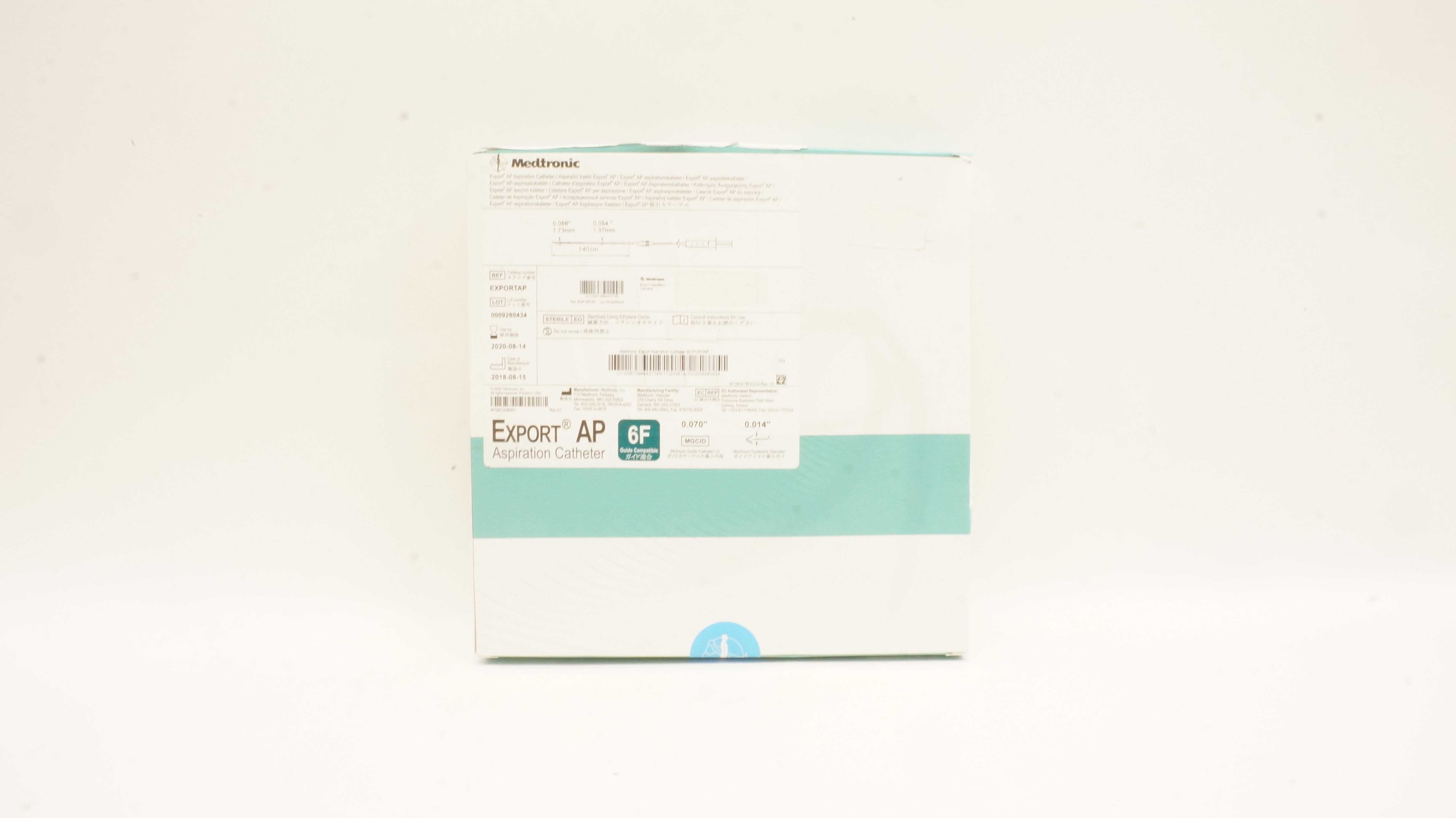 Medtronic EXPORTAP Aspiration Catheter 6F (x)