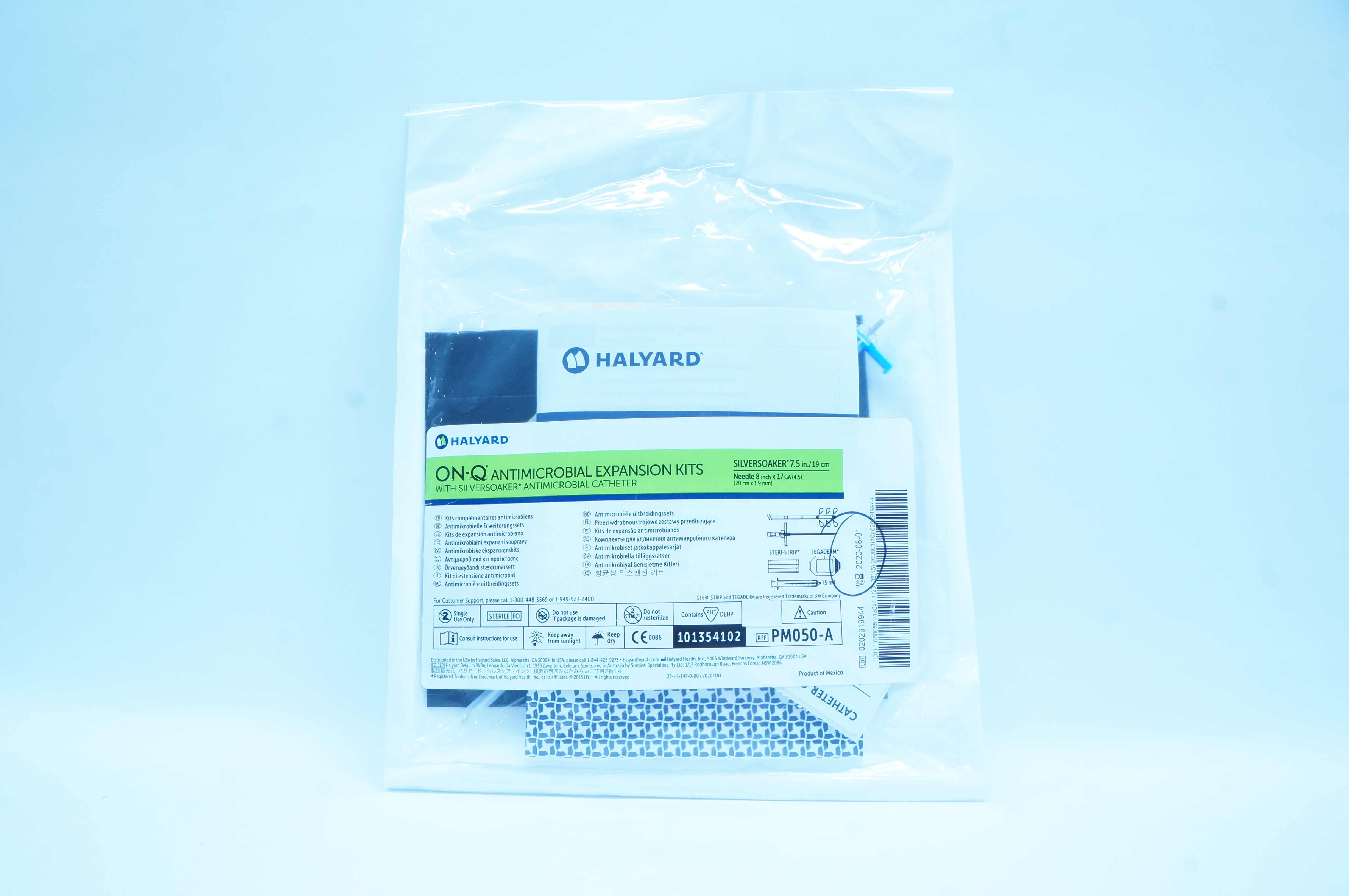 Halyard PM050-A ON-Q Antimicrobial Expansion Kits with Silversoaker Cath. (x)