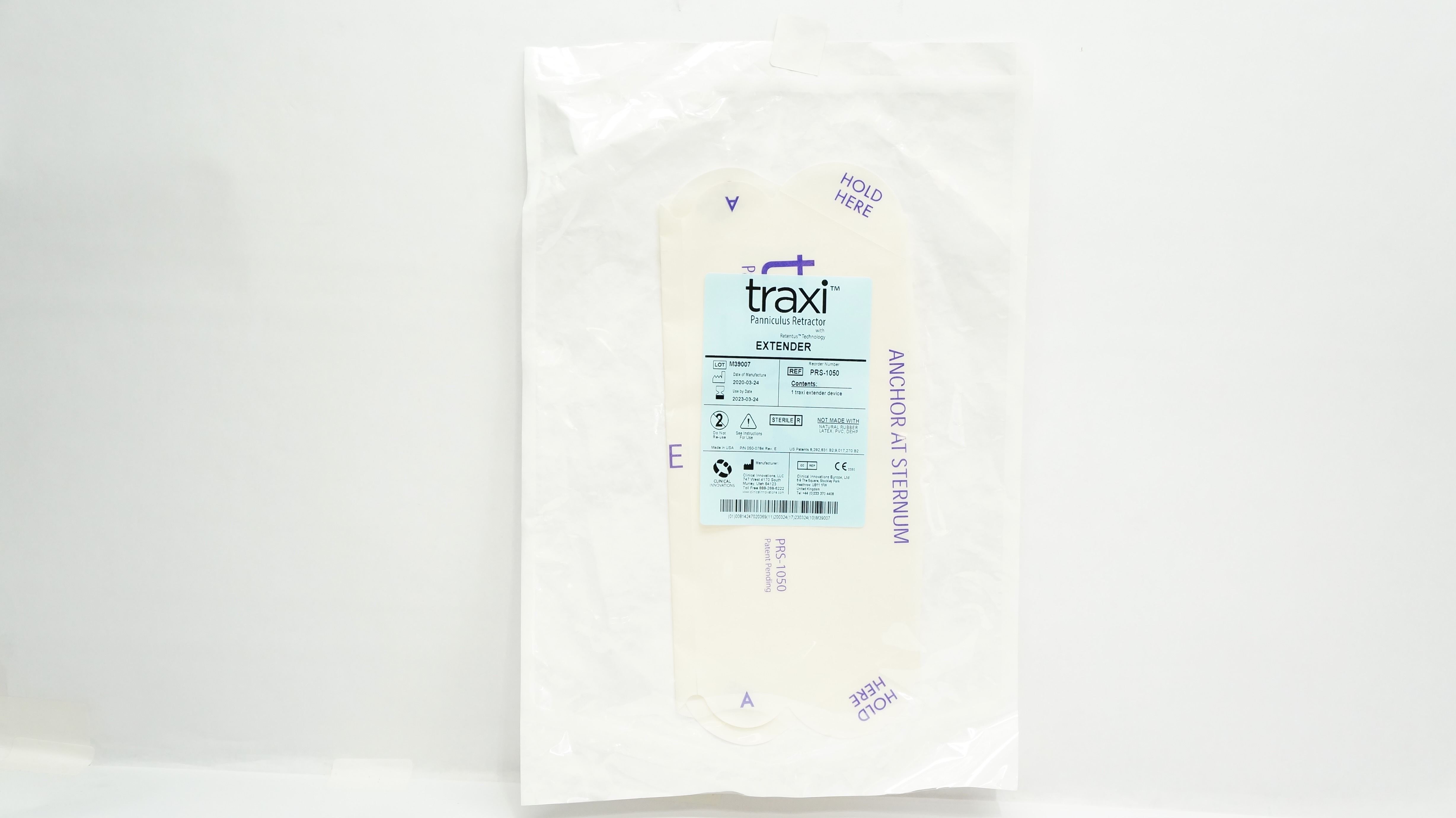 Clinical Innovations PRS-1050 Traxi Panniculus Retractor, Extender (x)
