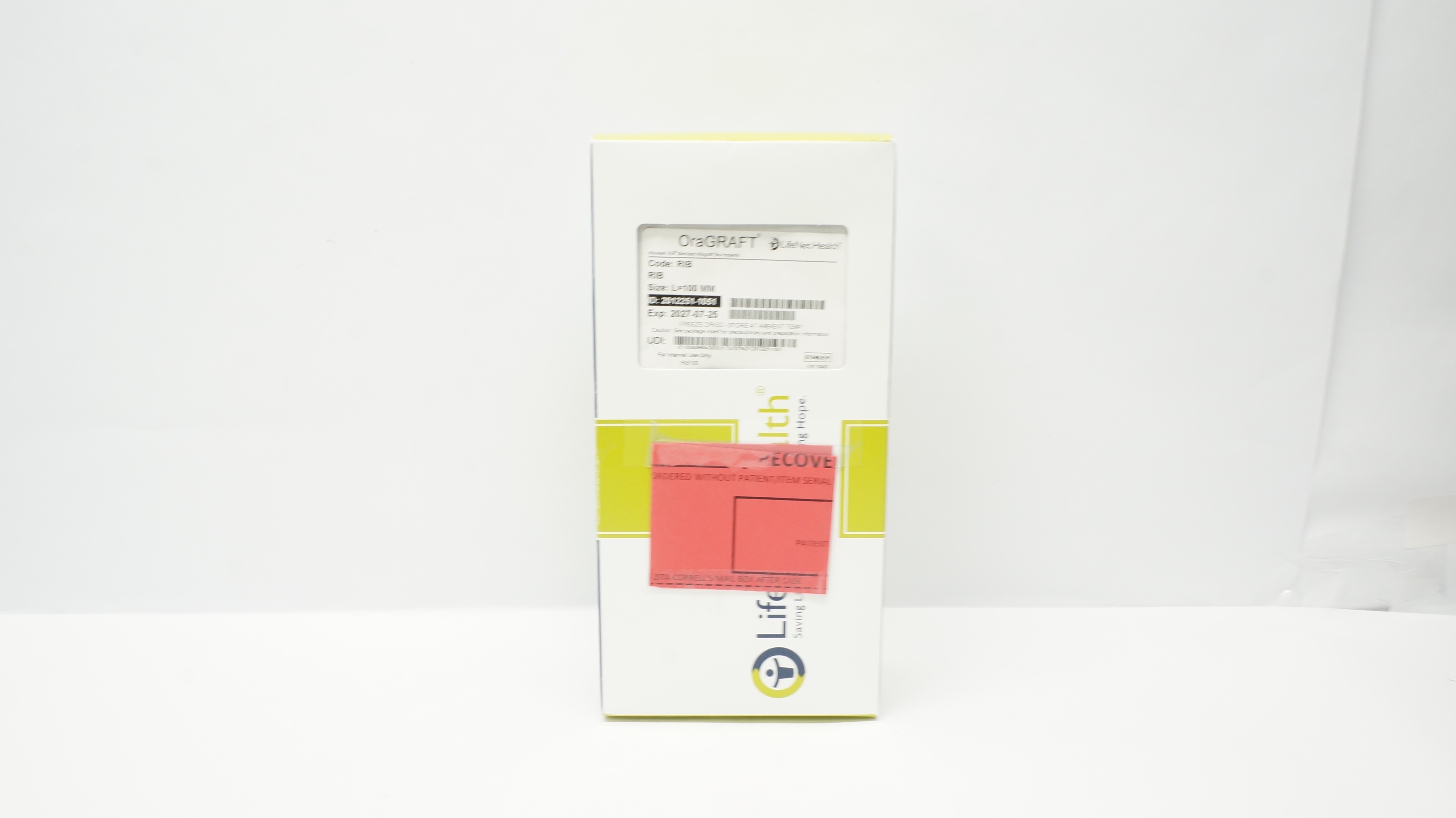 LifeNet Health 2012251-1051 OraGraft RIB 100mm