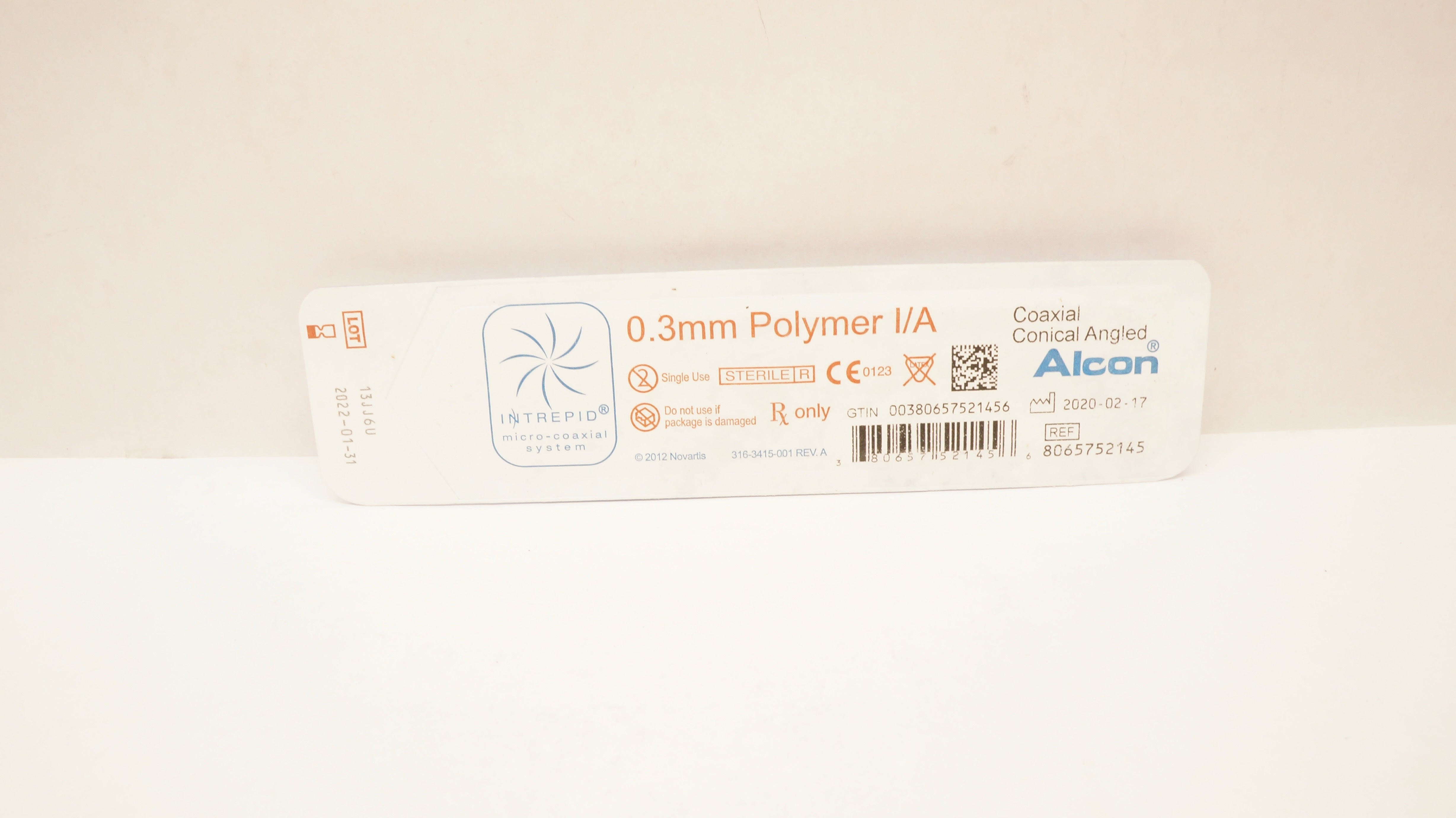 Alcon 8065752145 Intrepid 0.3mm Polymer I/A Coaxial Conical Angled (x)