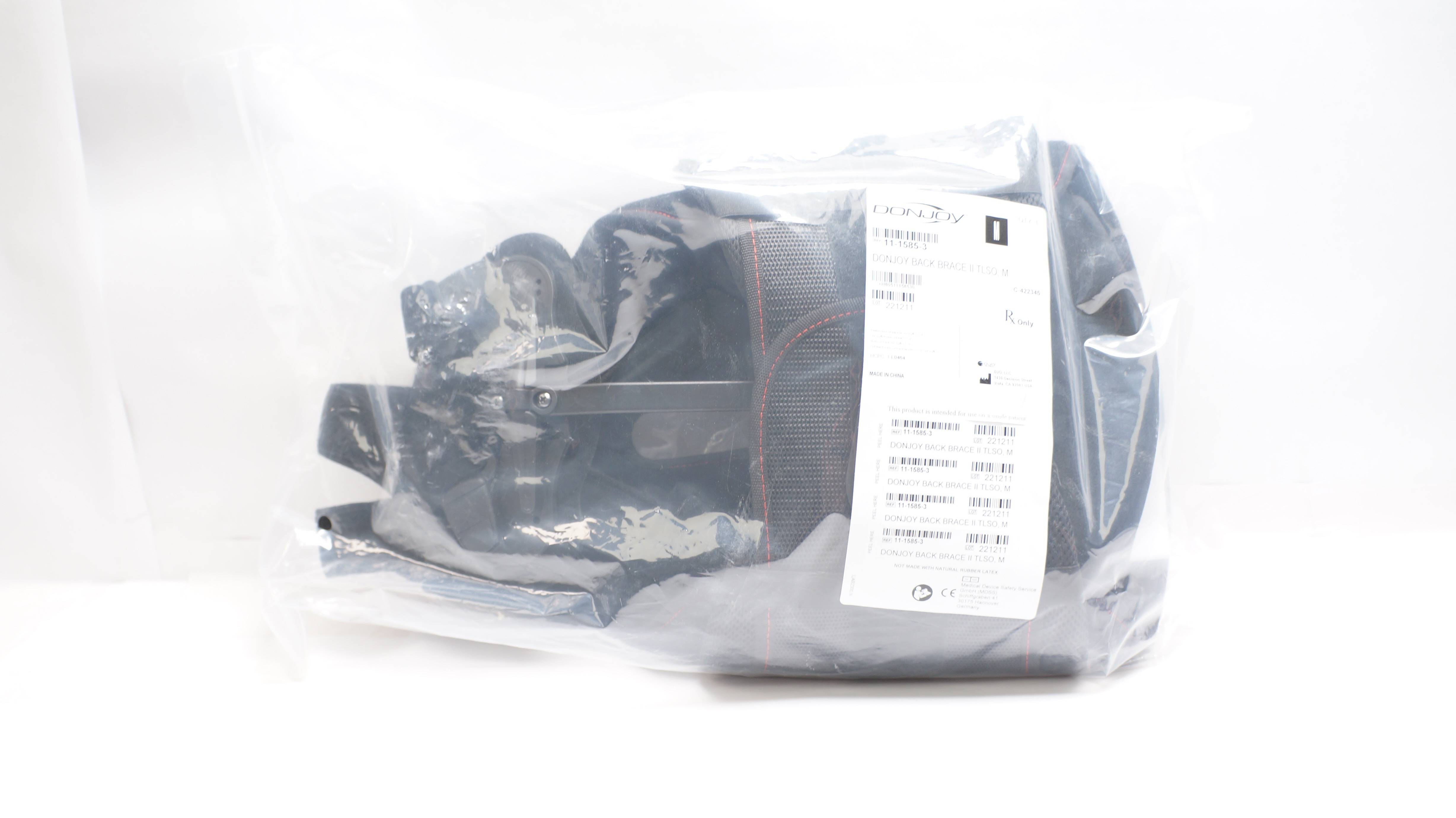 DJO 11-1585-3 Donjoy Back Brace II TLSO, Medium