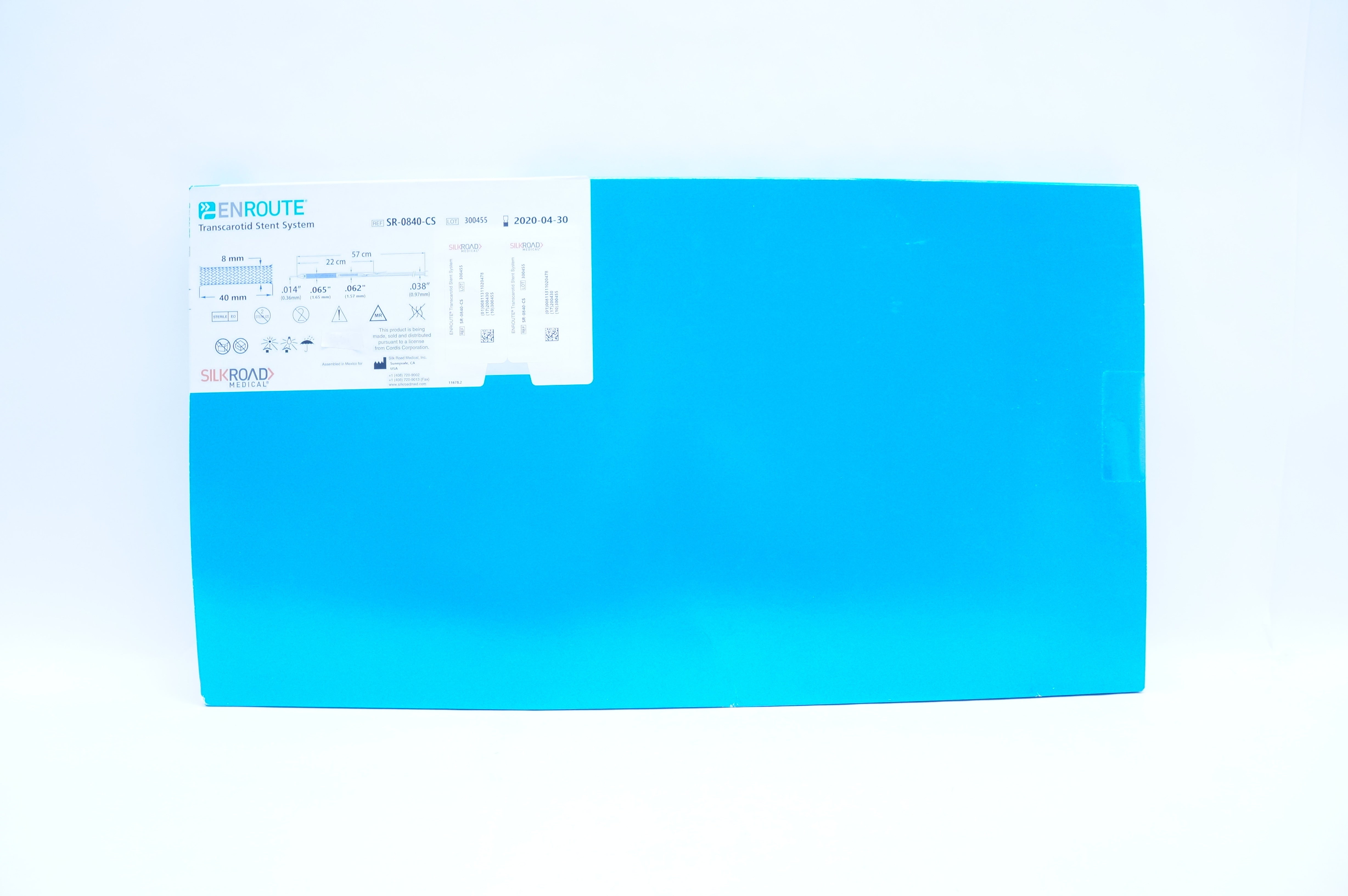 Silk Road Medical SR-0840-CS Enroute Transcarotid Stnt System 8mm x 40mm (x)