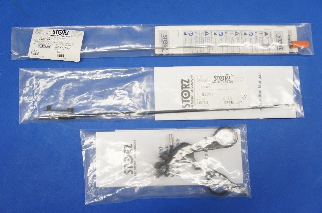 Karl Storz 33321MF Click Line MANHES Grasping Forceps, Size 5 mm, Length 36 cm