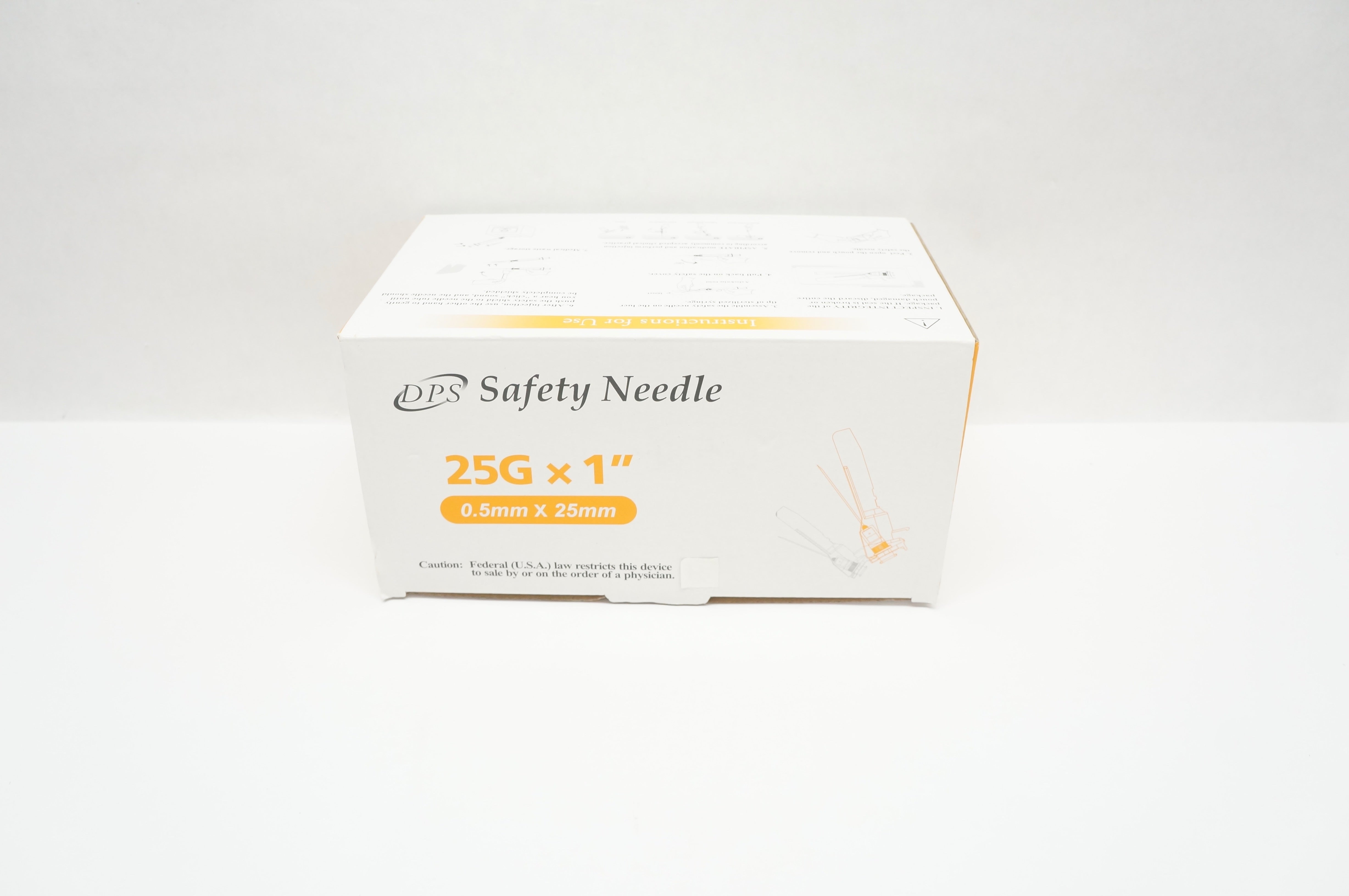 Duopross Meditech 100800000066 DPS Safety Ndle 25G x 1inch - Box of 100