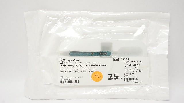 Synergetics 20.16.25 25Ga Retractable Tano Diamond Dusted Membrance Scarper (x)