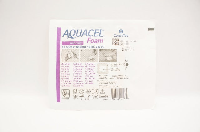 ConvaTec AQUACEL Adhesive Foam 5inch x 5inch