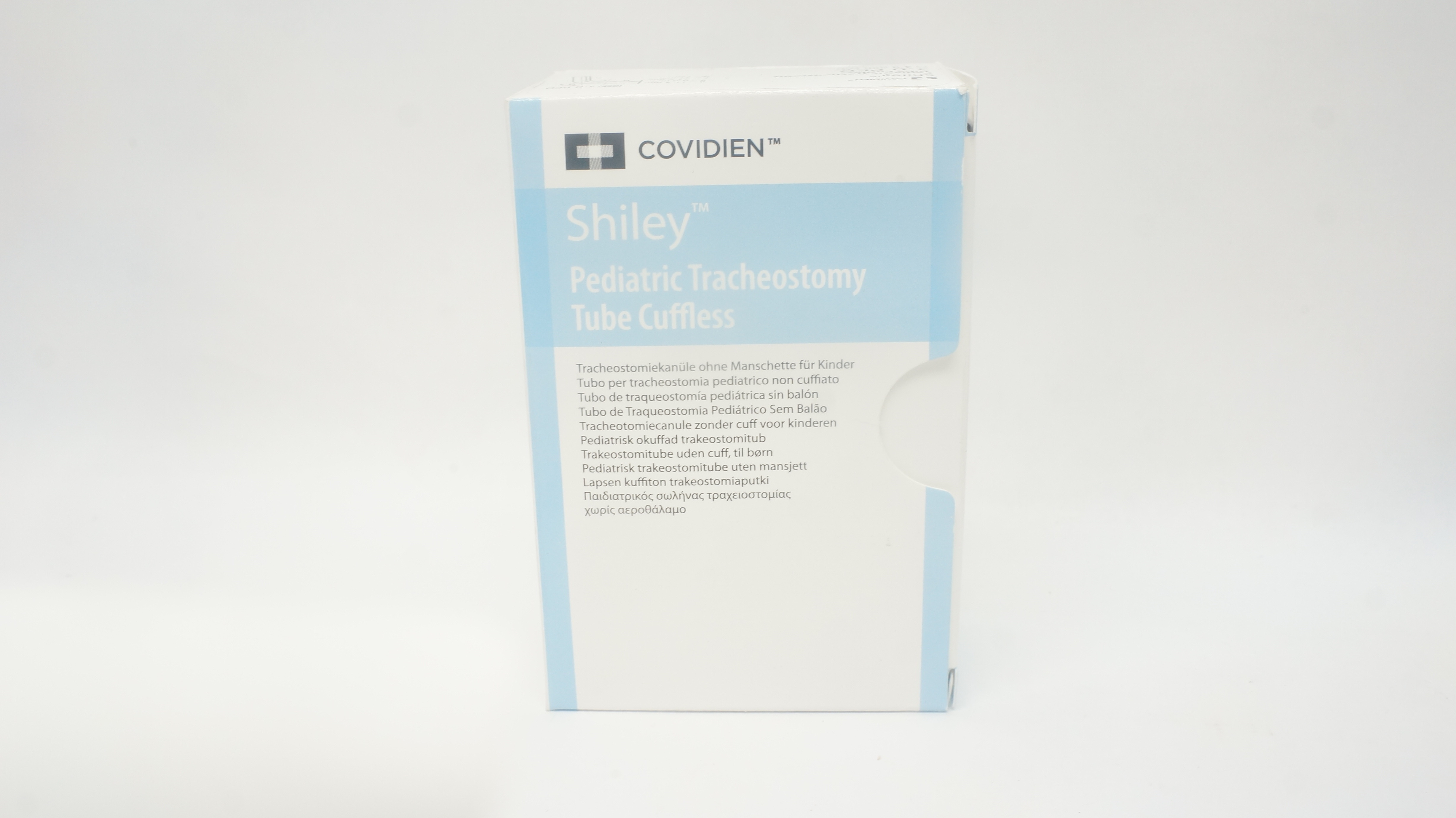 Covidien 3.0PED Shiley Pediatric Tracheostomy Tube Cuffless 3.0mm x 4.5mm