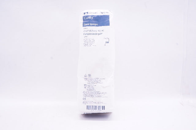 Covidien 2733 Curity Gauze Sponges 16Ply 4inch x 4inch - Box of 200