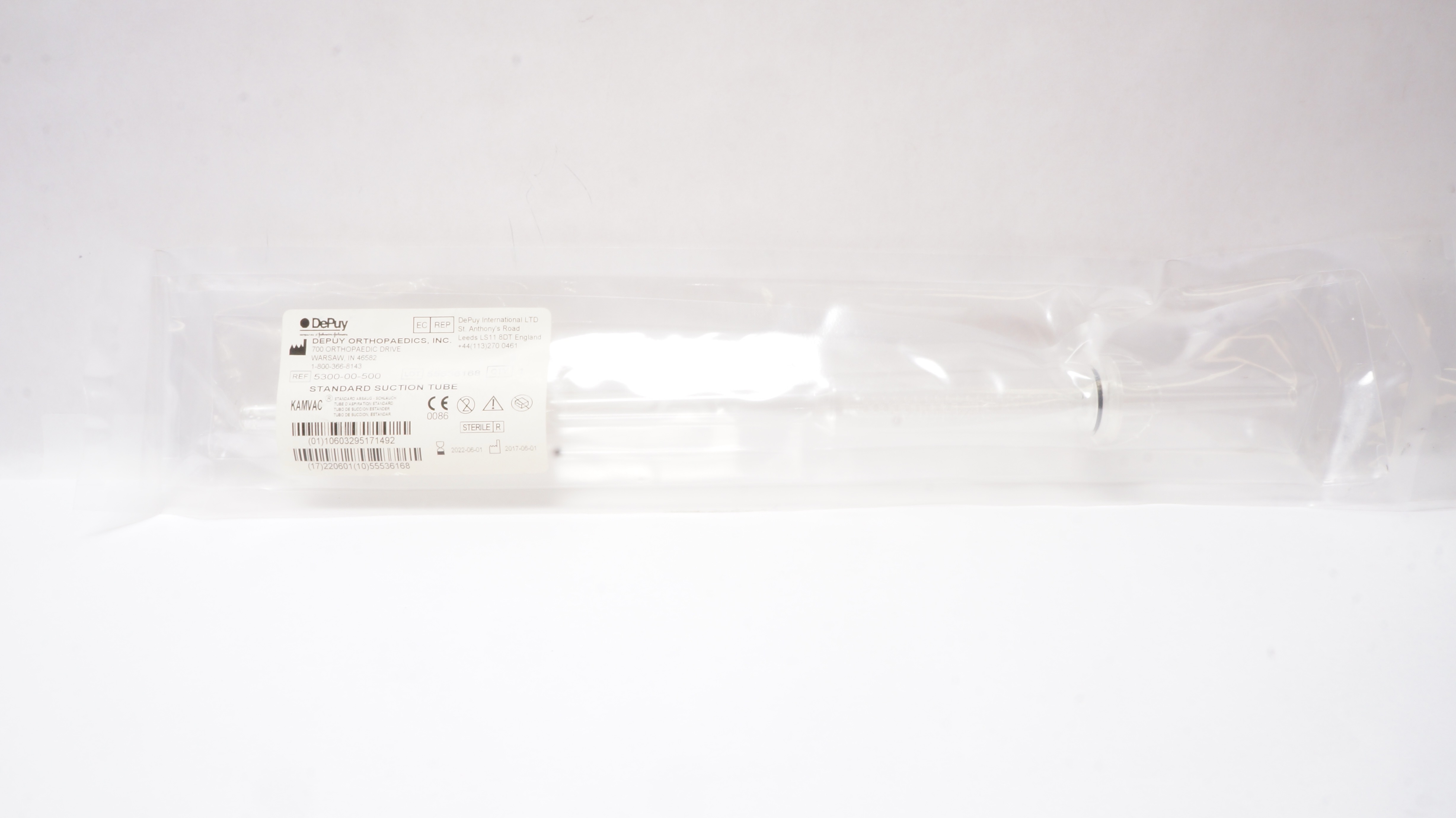DePuy 5300-00-500 Standard Suction Tube (x)