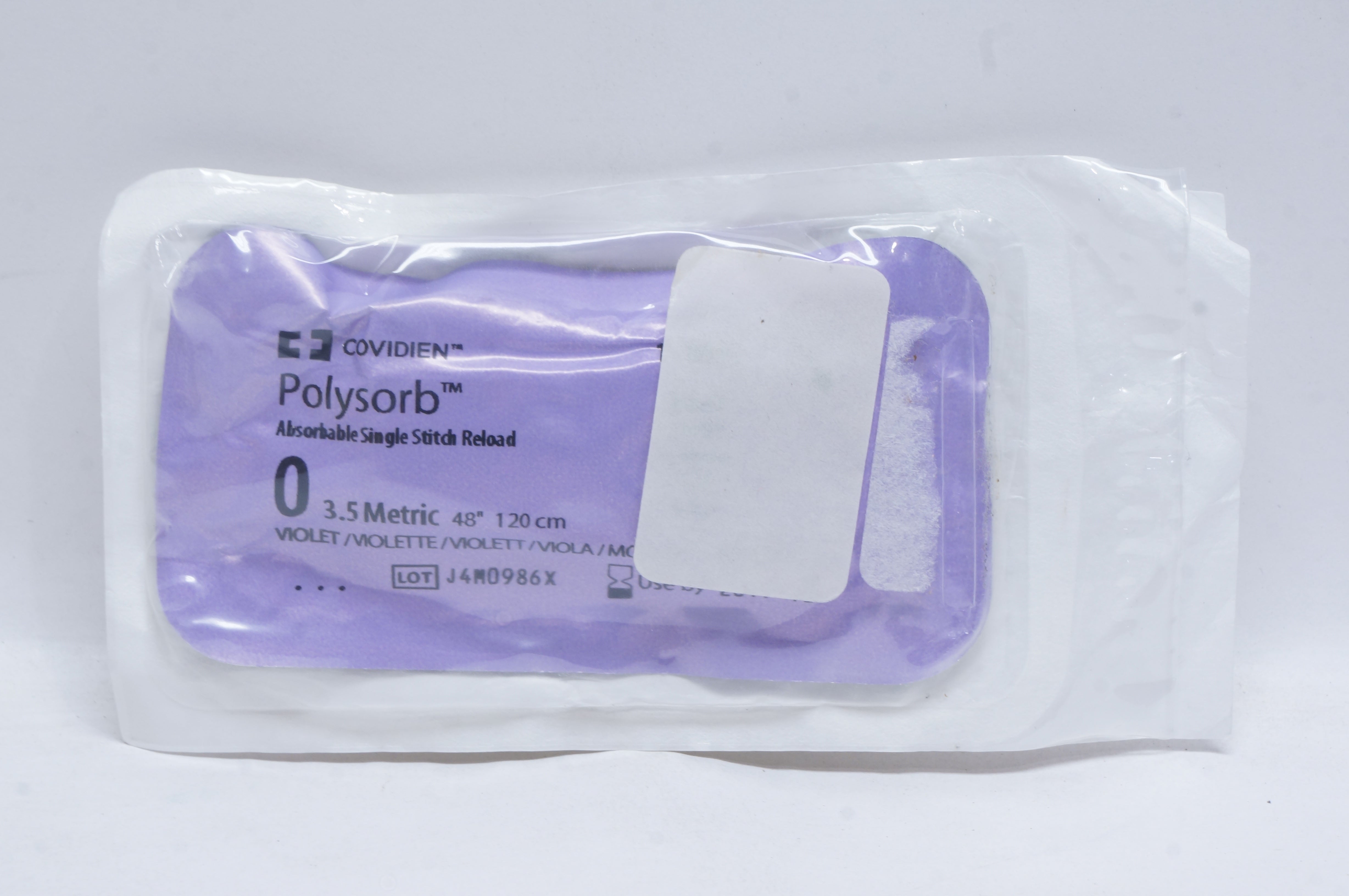 Covidien 170052 0 Polysorb, Absorbable Single Stitch Reload, 48inch (x)