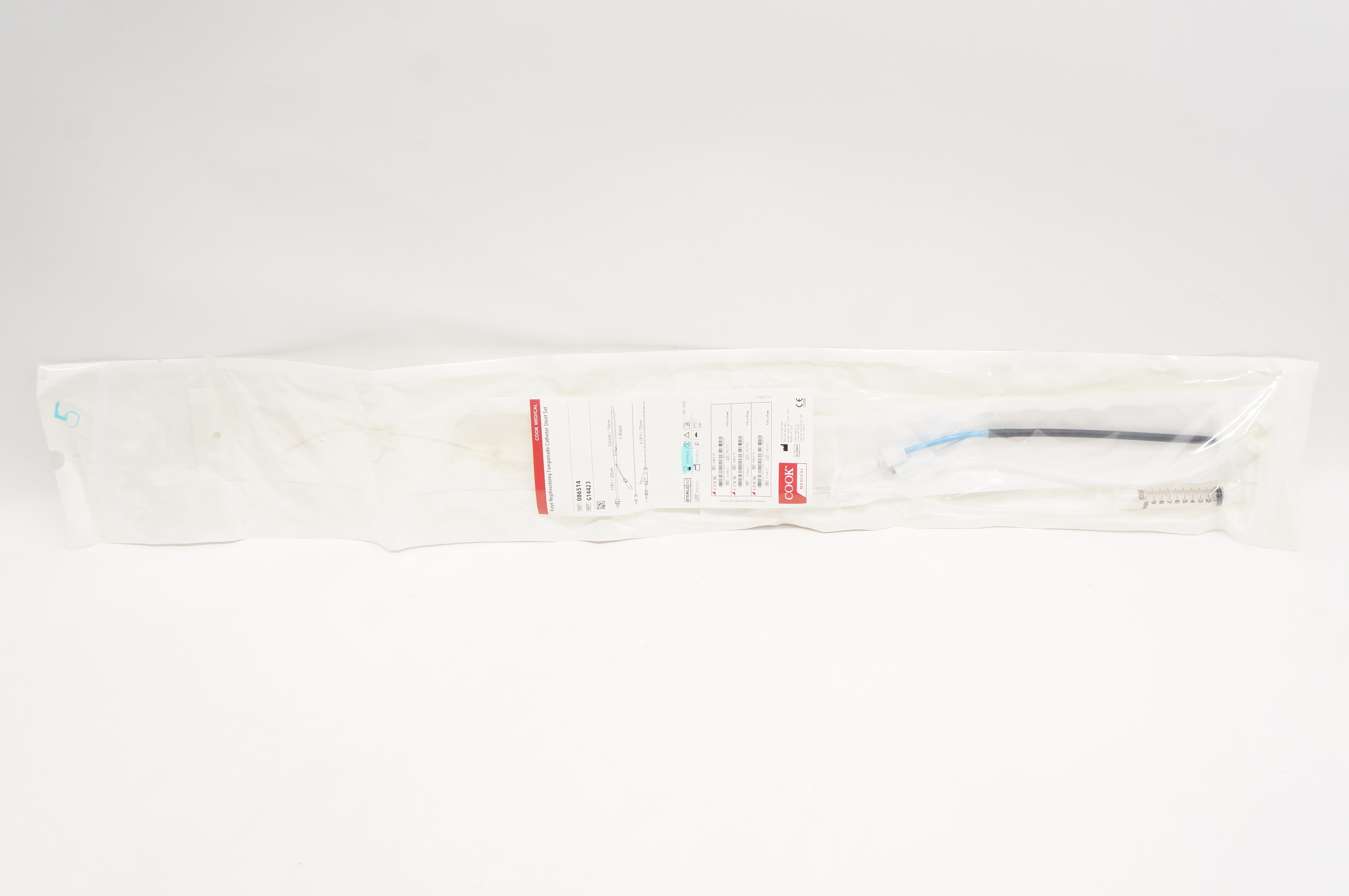 Cook Medical G14423 Kaye Nephrostomy Tamponade Cath. Stnt Set 17Fr x 25cm (x)