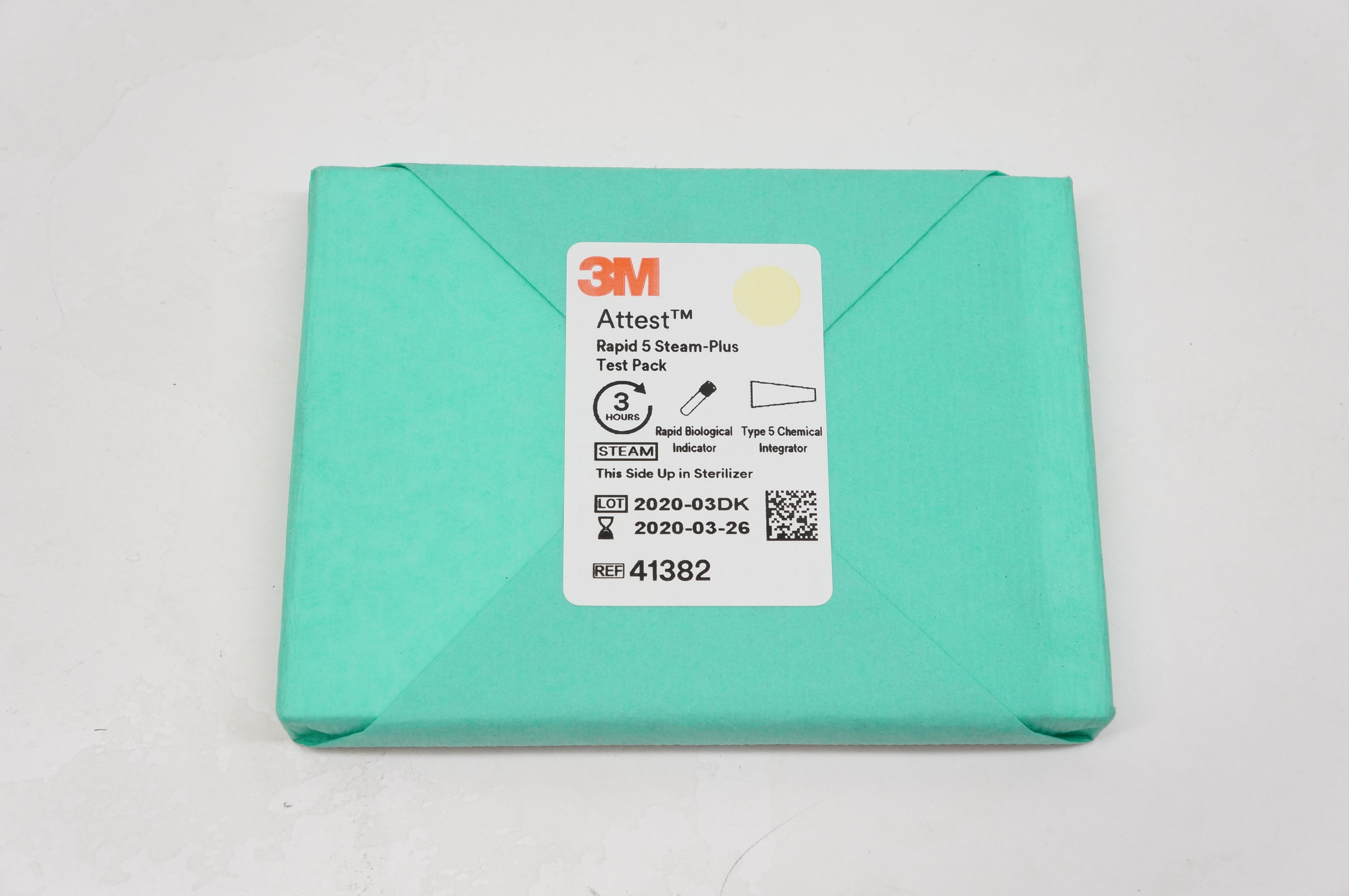 3M 41382 Attest Rapid 5 Steam-Plus Test Pack 3 Hours (x)