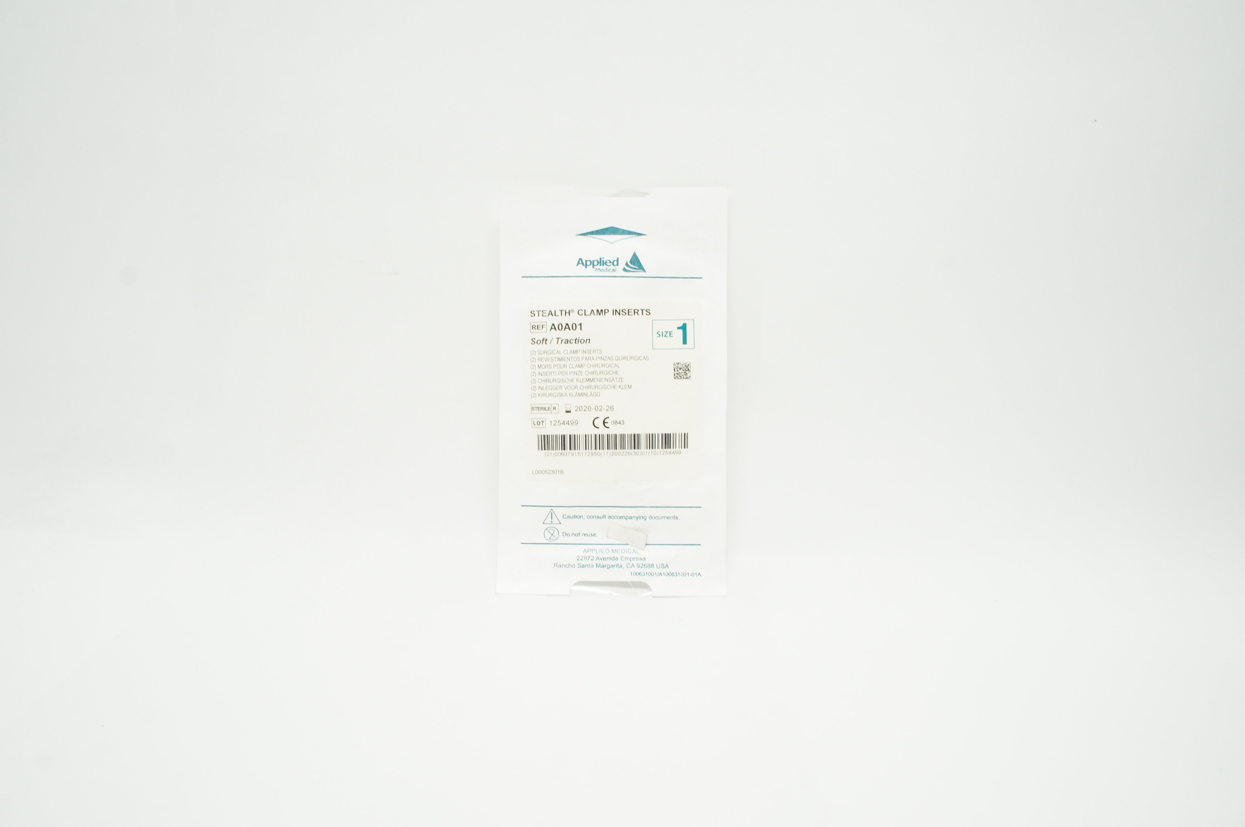 Applied Medical A0A01 Stealth Soft Clamp Inserts Size 1 (x)
