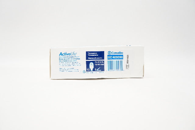 ConvaTec 400598 ActiveLife One-Piece Pouch Standard 3/4 - 2 1/2inch - Box of 10