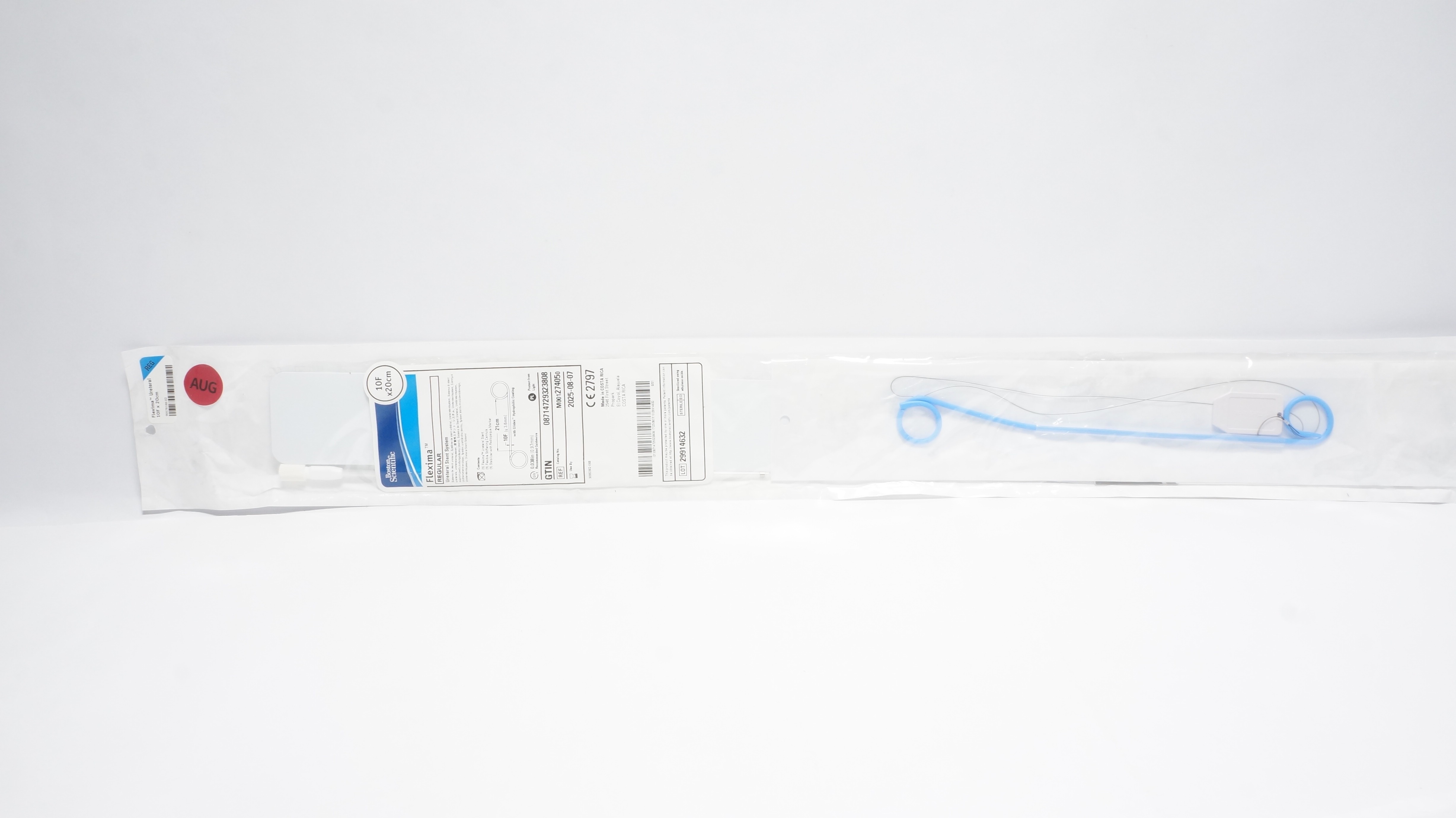 Boston Scientific M001274050 Flexima Ureteral Stnt. System,Regular 10F x 20cm(x)