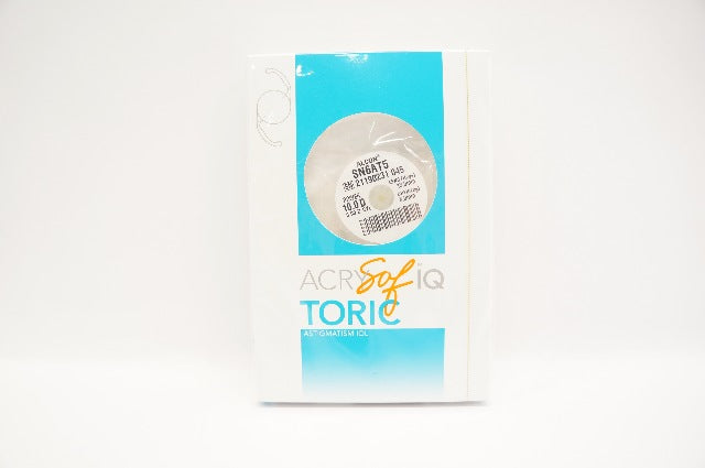 Alcon SN6AT5 AcrySof IQ Toric Astigmatism IOL 10.0D 3.00D CYL 13.0mm x 6.0mm (x)