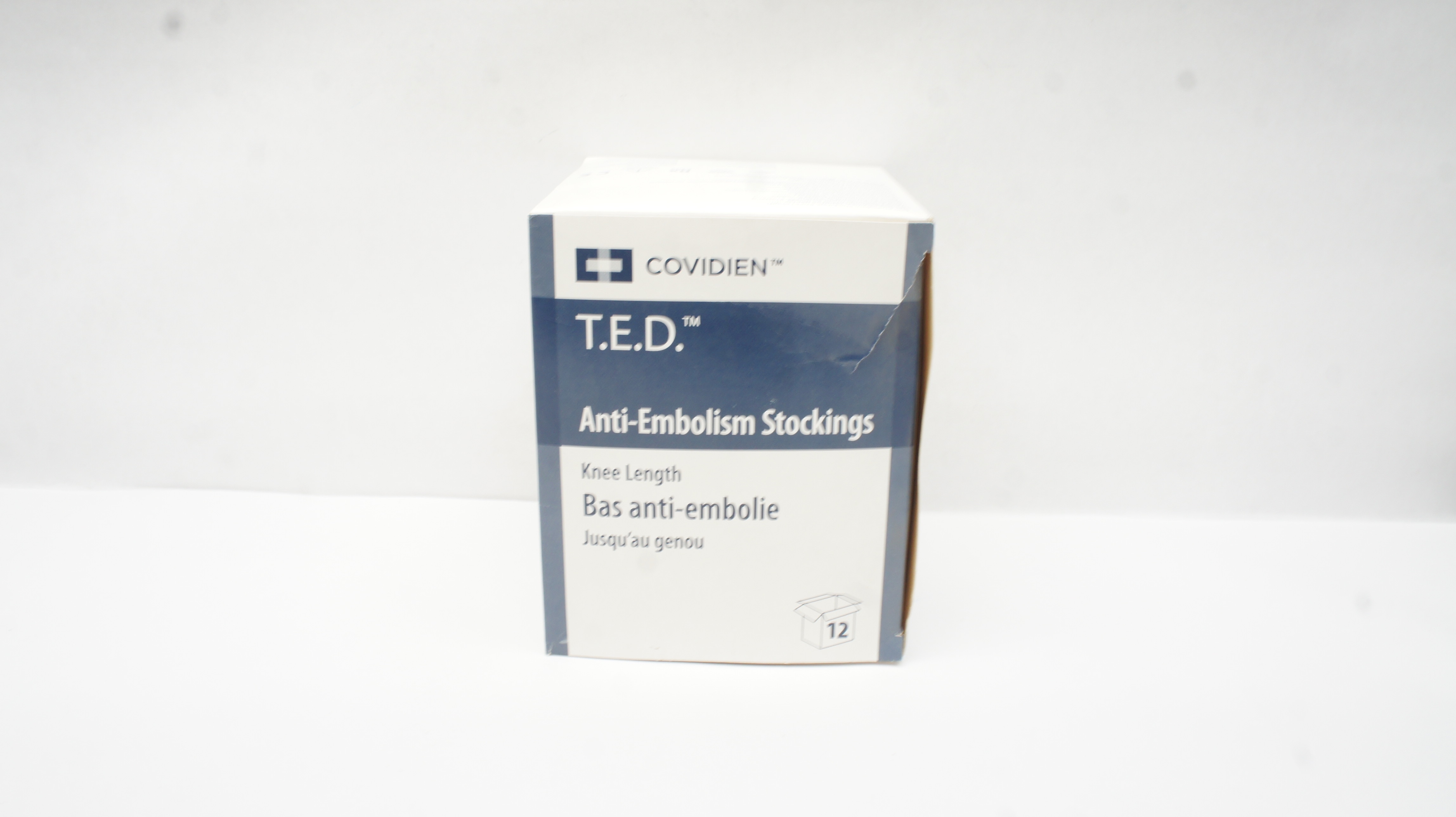 Covidien 7339 T.E.D. Anti-Embolism Stockings, S,Long,Size B-Box of 12(x)