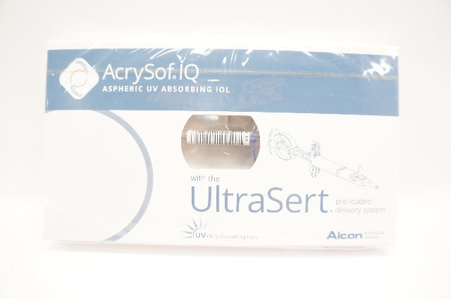 Alcon ACU0T0 AcrySof IQ Aspheric UV Absorbing IOL w/UltraSert System 8.0D (x)