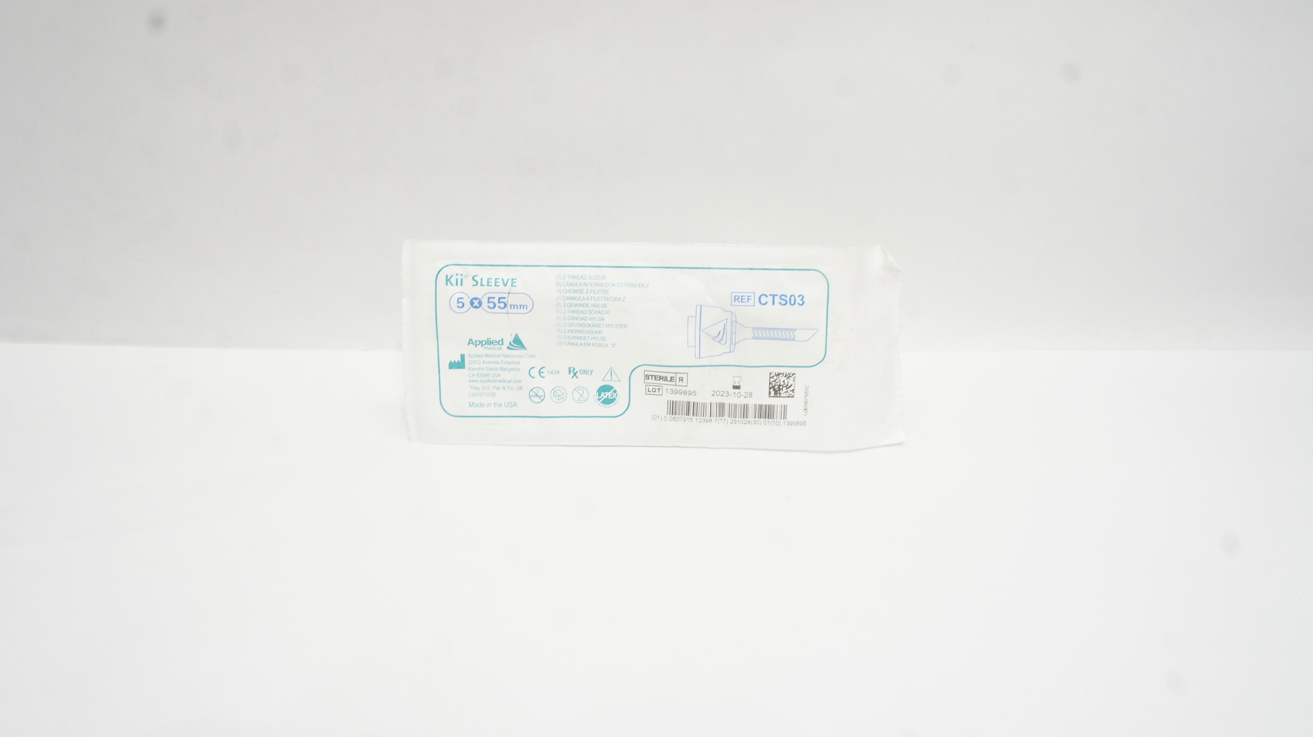 Applied Medical CTS03 Kii Sleeve Z-Thread 5 x 55mm (x)