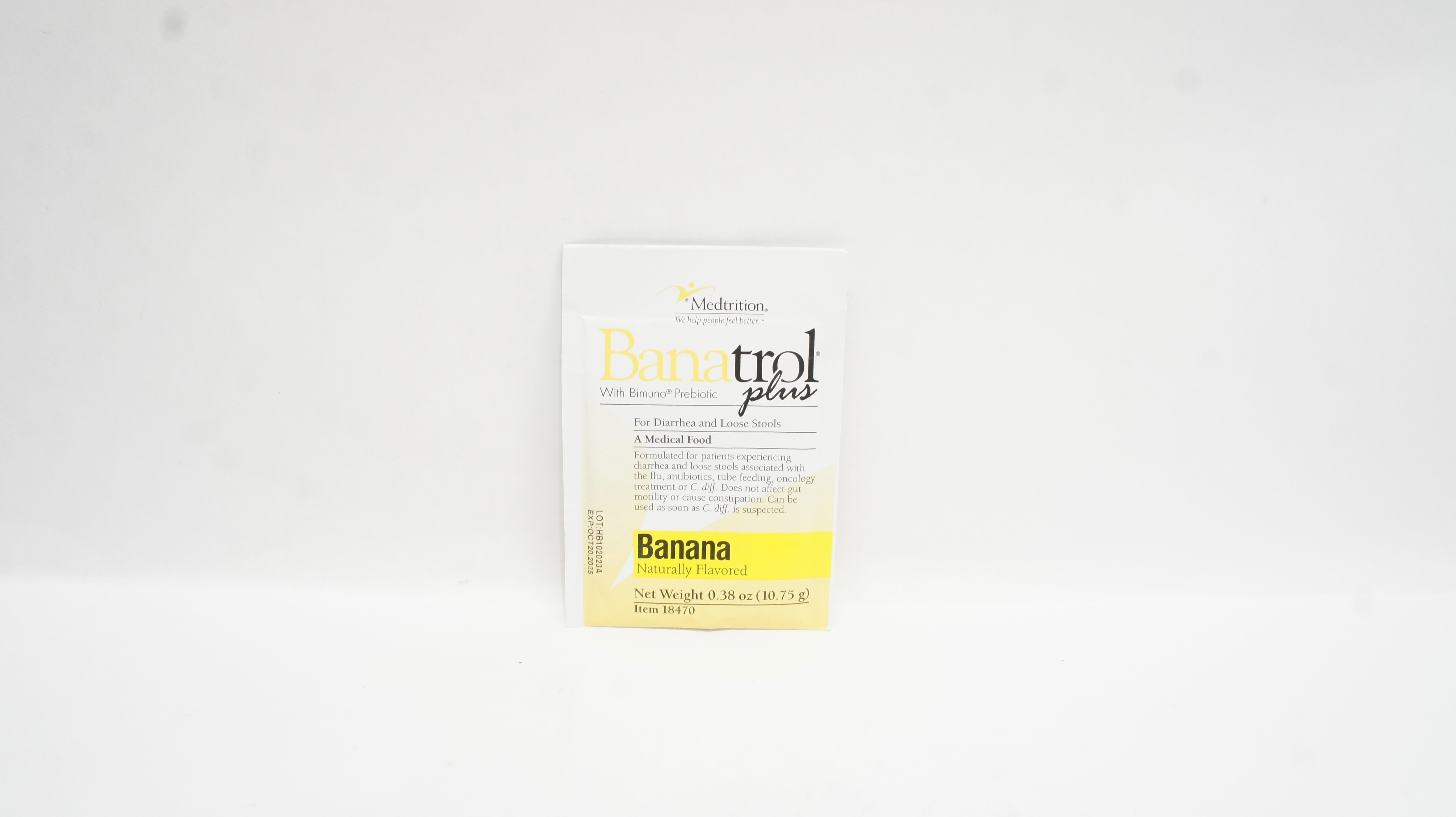 Medtrition 18470 Banatrol Plus with Bimuno Prebiotic - Medical Food