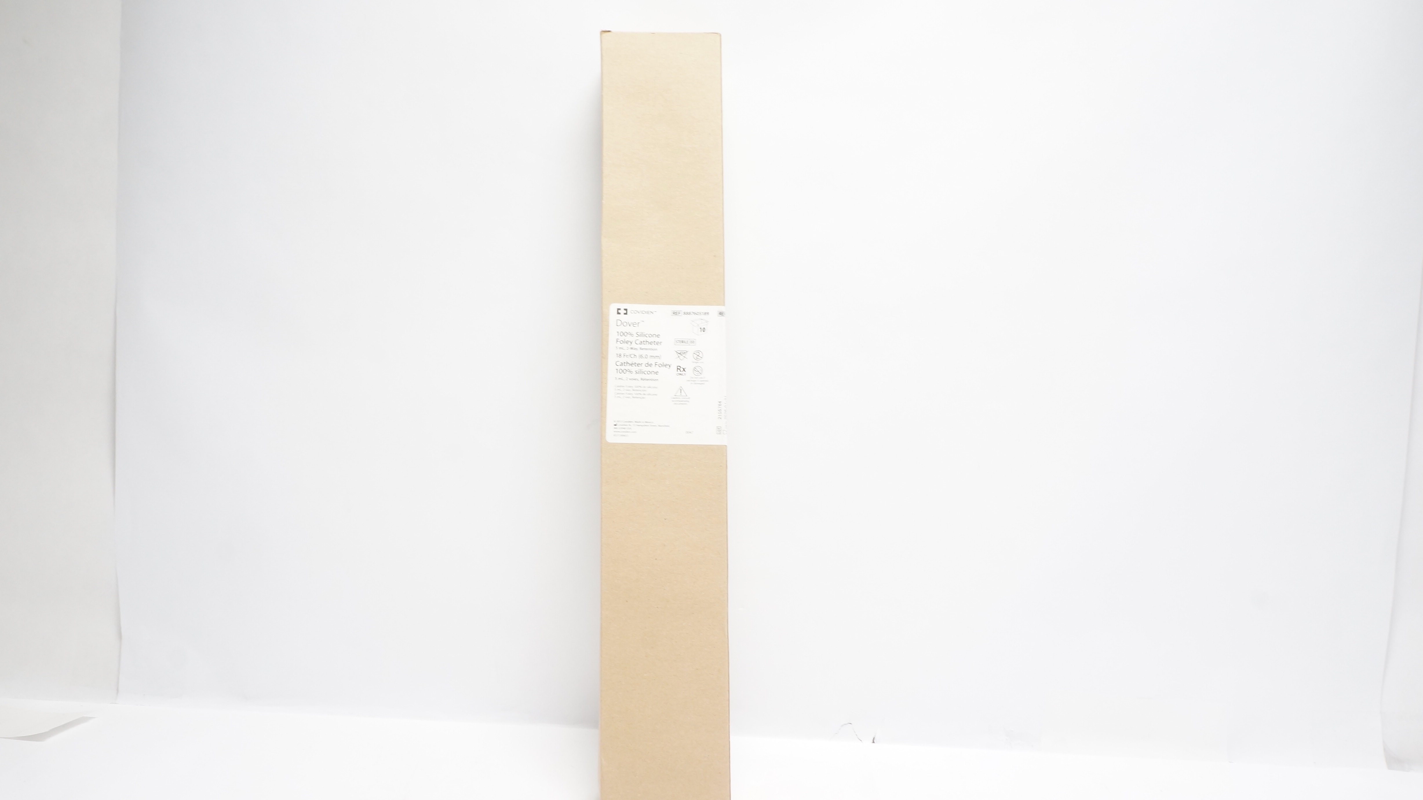 Covidien 8887605189 Dover 100% Silicone Foley Cath. 5ml,2-Way - Box of 10 (x)